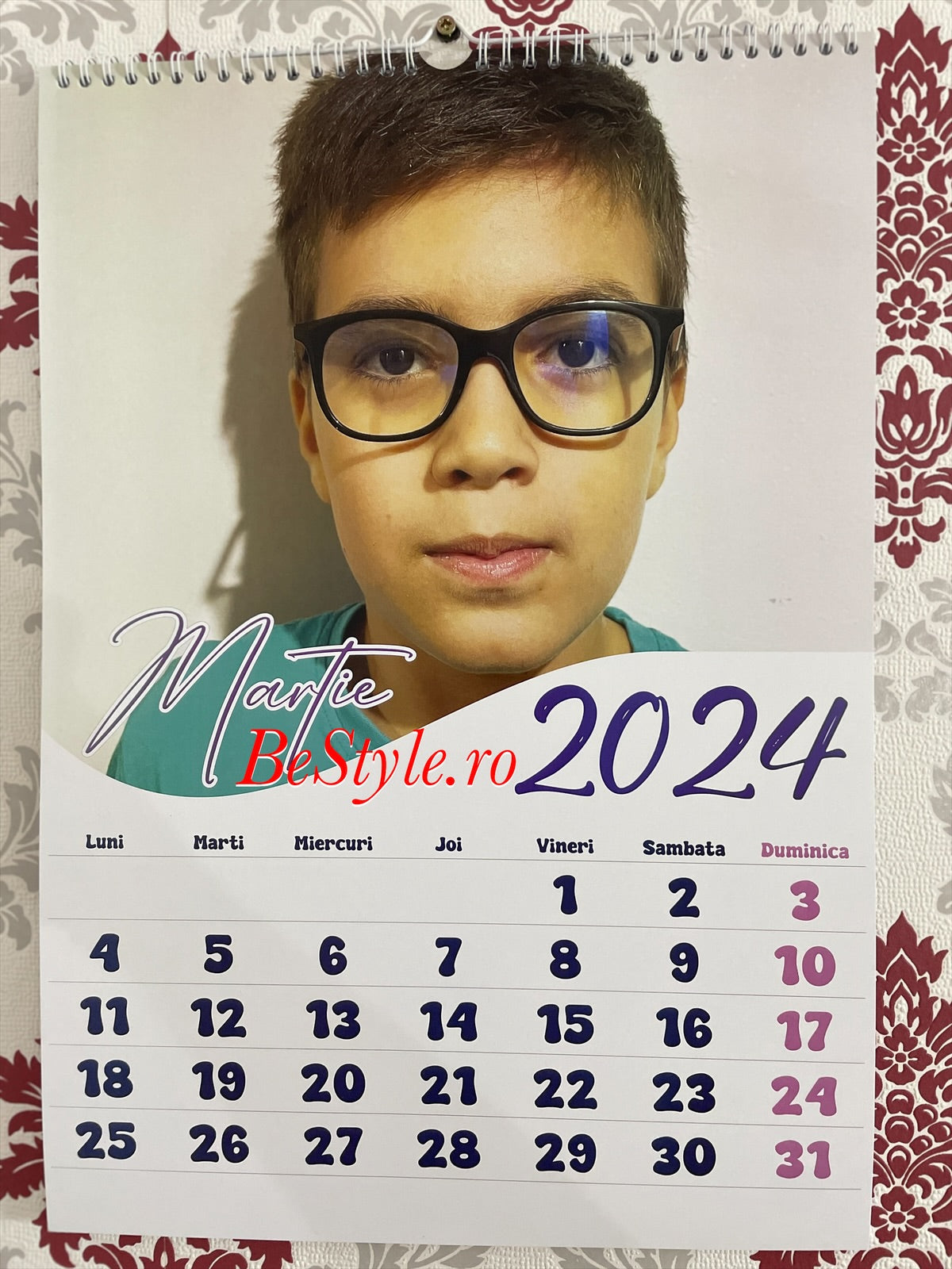 Calendar personalizat de perete 2026 CAL P61