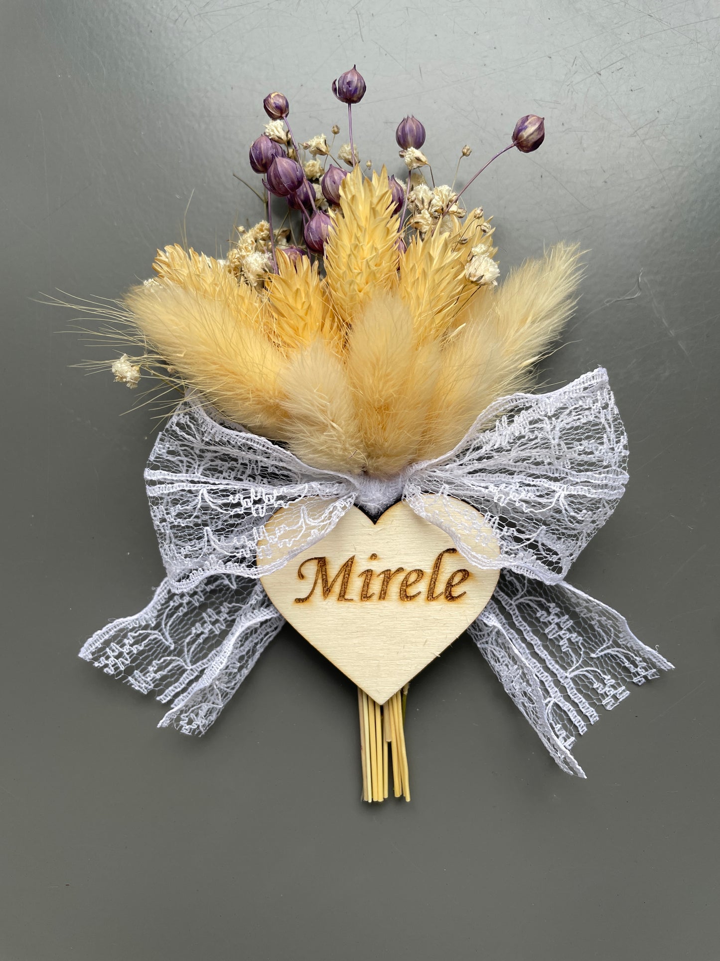 Floare de pus in piept personalizata mire sau nas 03