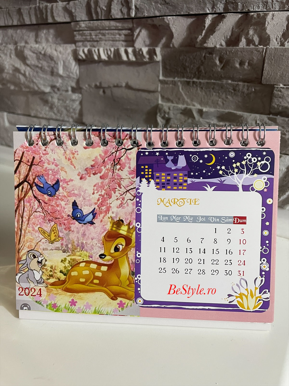 Calendar personalizat de birou 2024 CAL P15