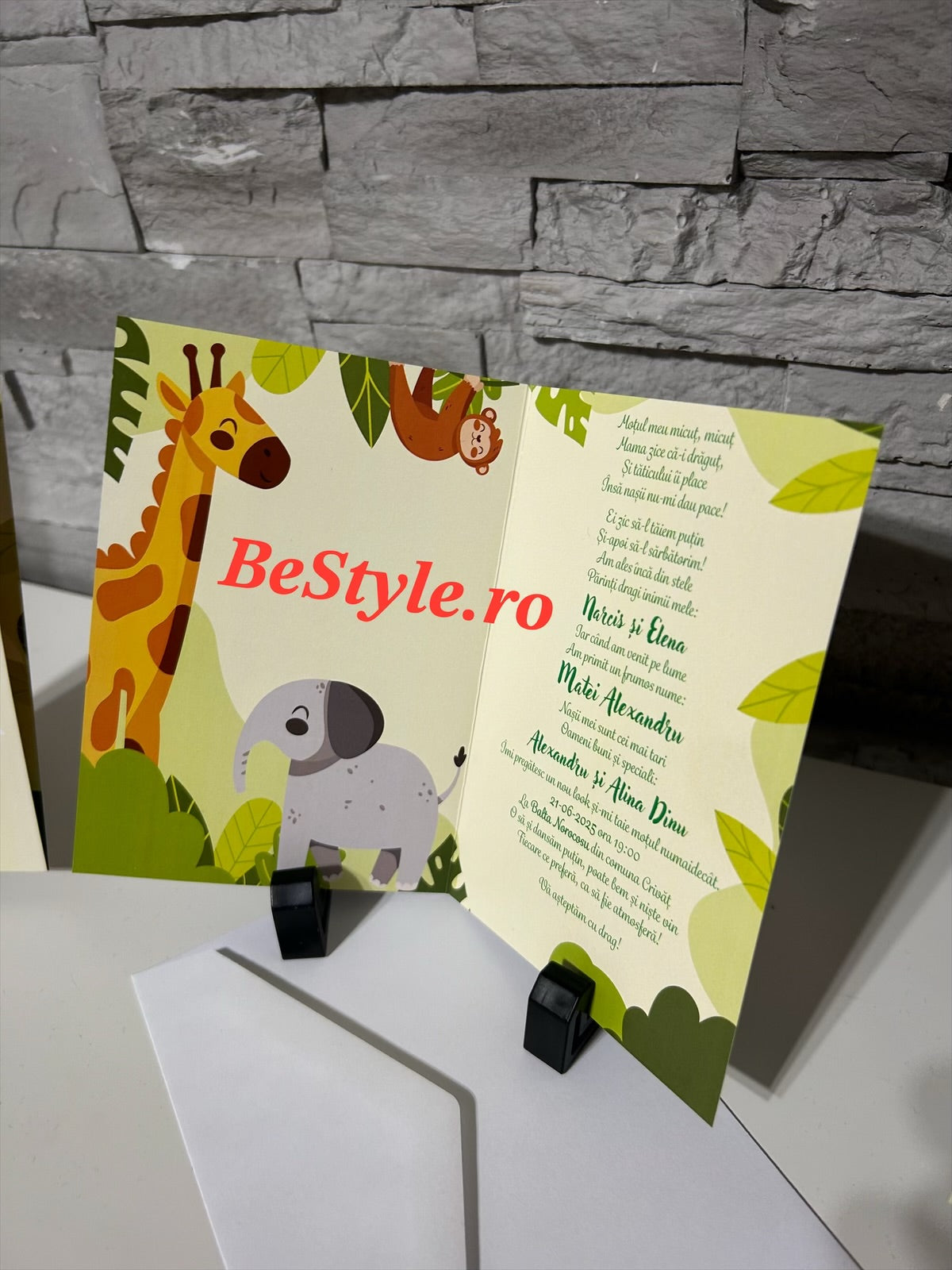 Invitatie botez BSIB048