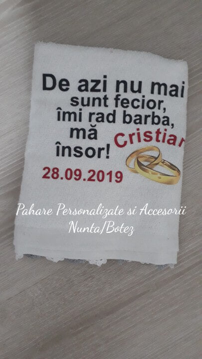 Prosop personalizat nunta pentru mire 03