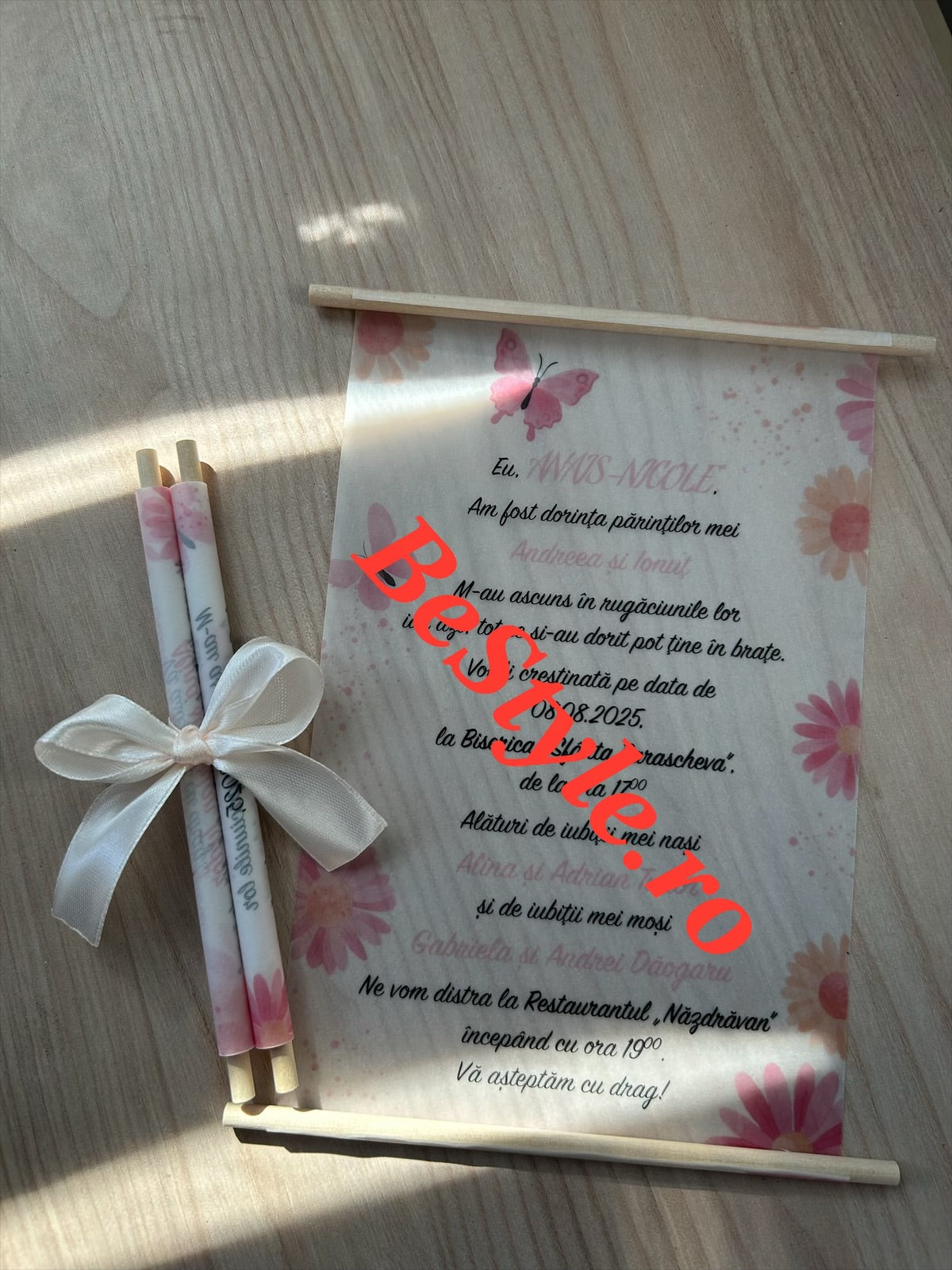 Invitatie botez BSIB049