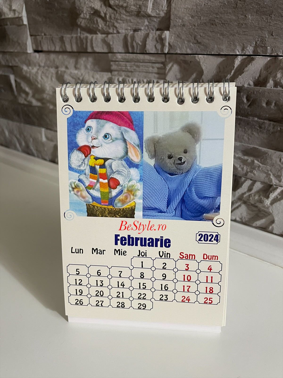 Calendar personalizat de birou 2025 CAL P20