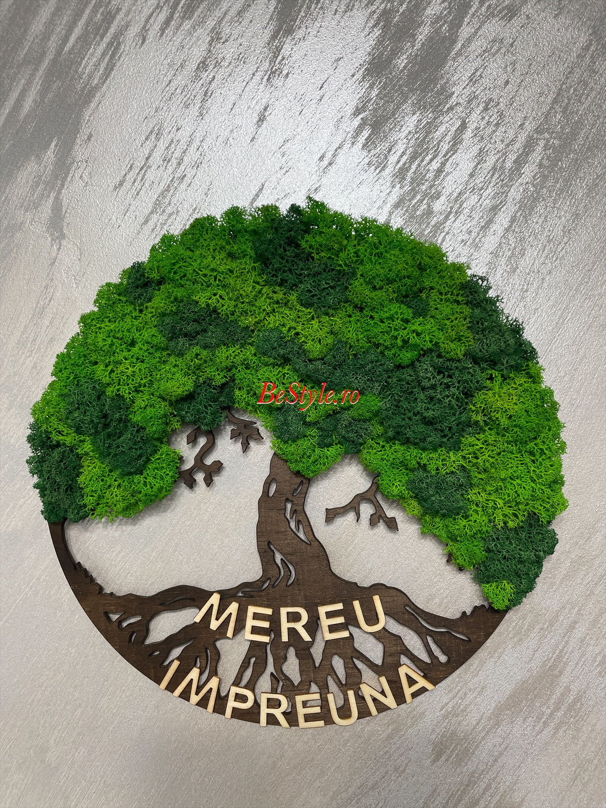 Copacul vietii cu licheni de 30 cm - bonsai