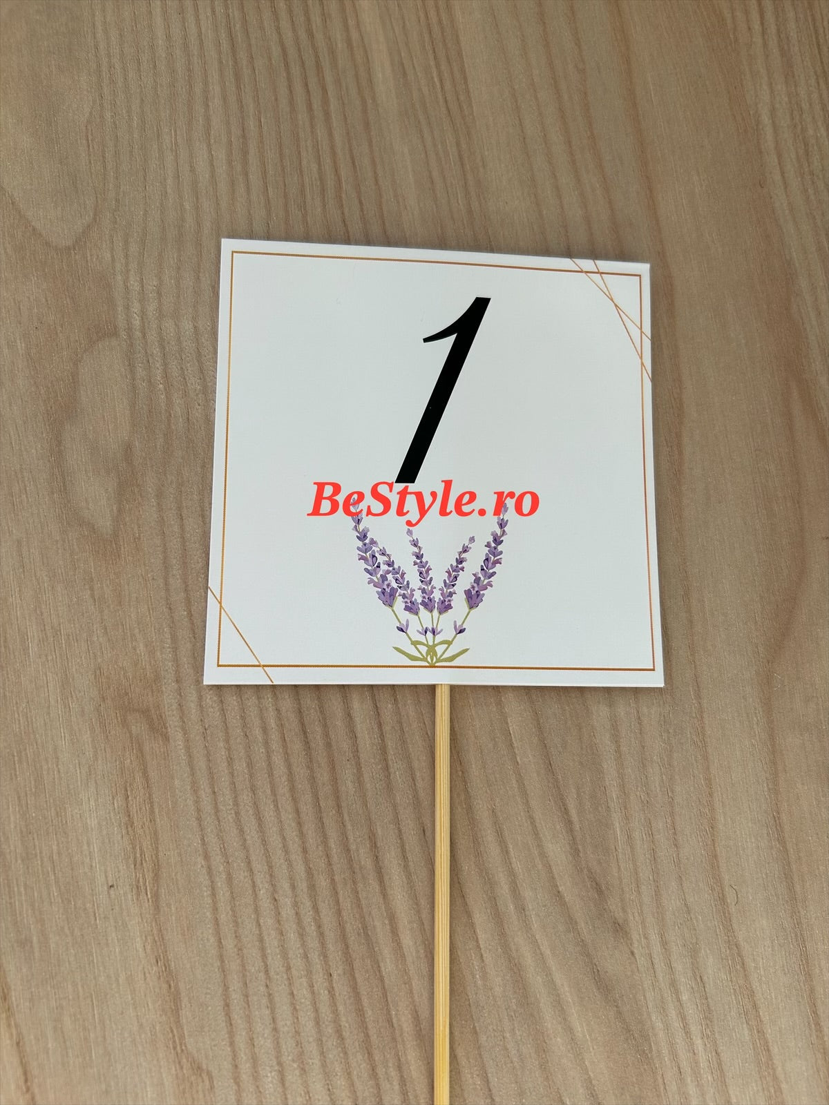 Numar de masa nunta BSNN023 cu bat
