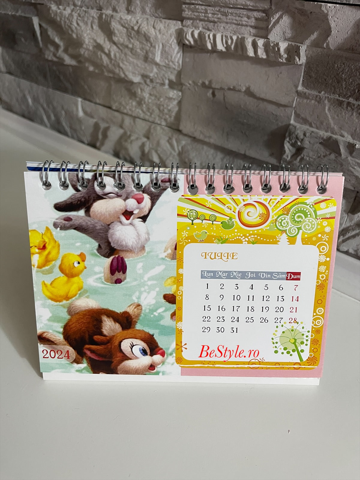 Calendar personalizat de birou 2027 CAL P15