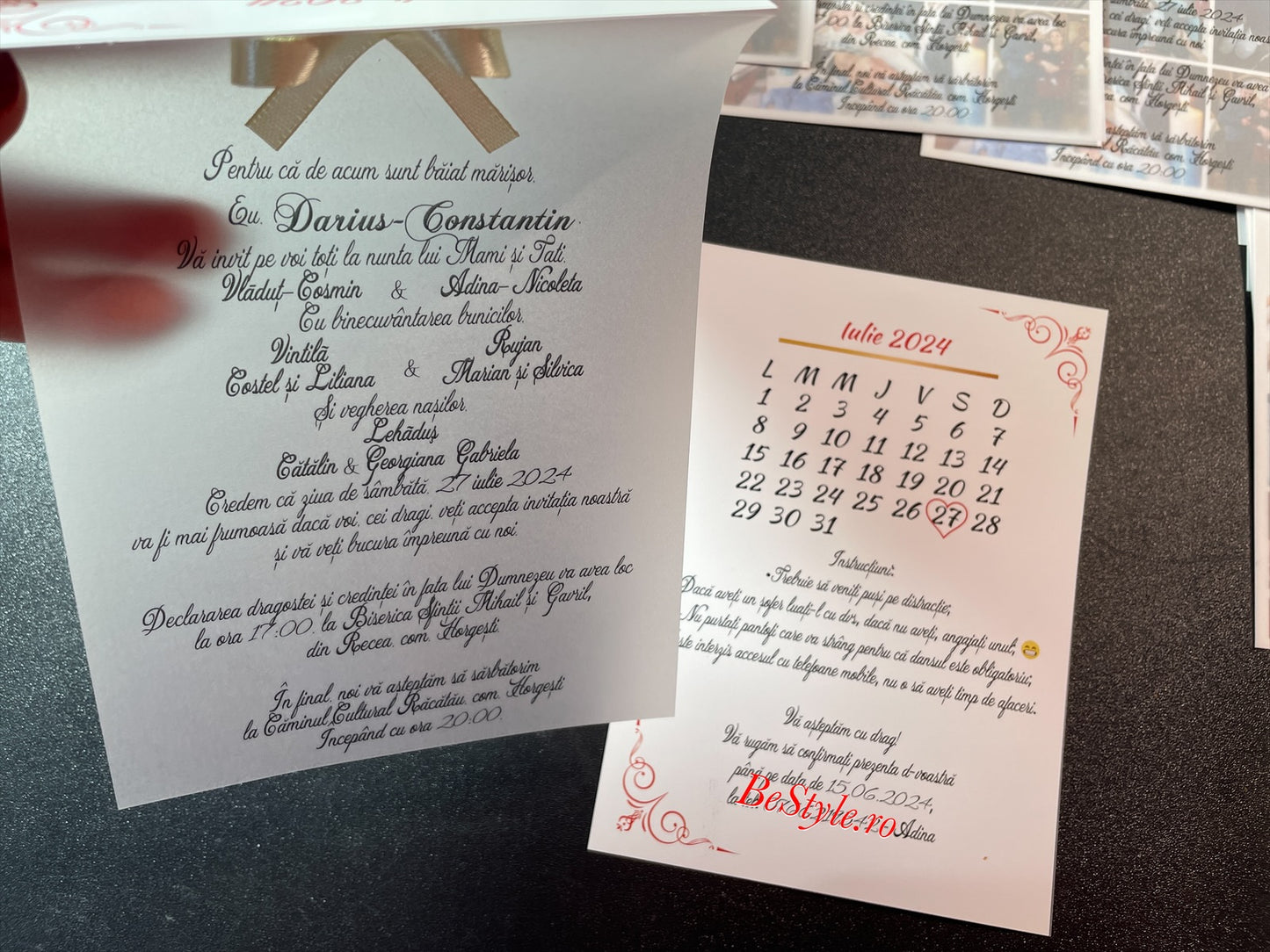 Invitatie nunta BSIN099