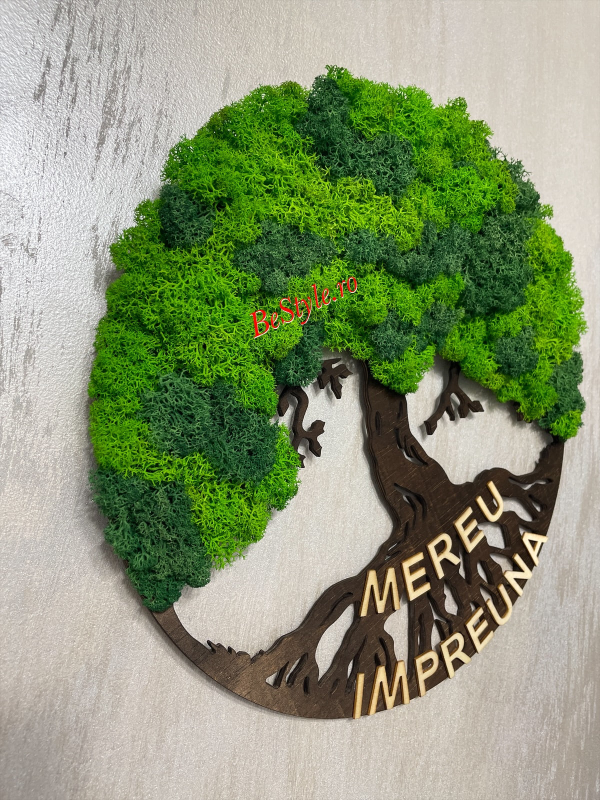 Copacul vietii cu licheni de 30 cm - bonsai