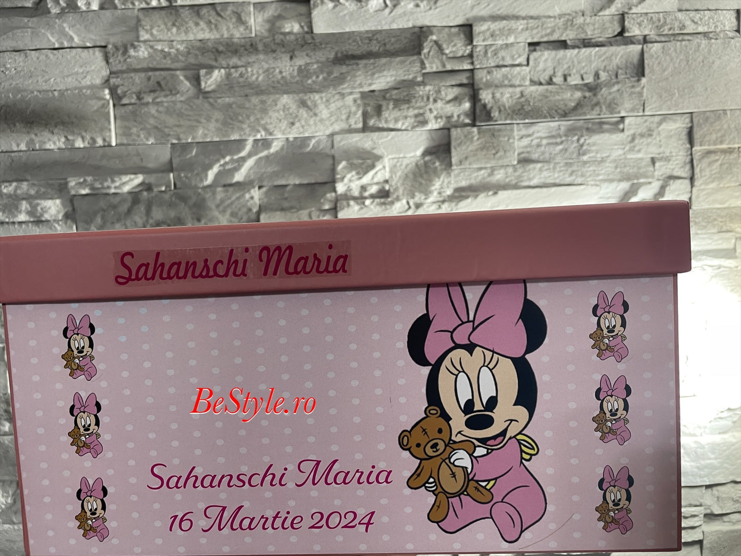 Cutie plicuri de bani botez Minnie Mouse 02