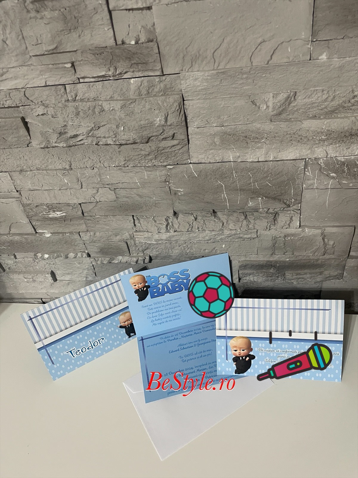 Invitatie botez BSIB013 - Boss Baby