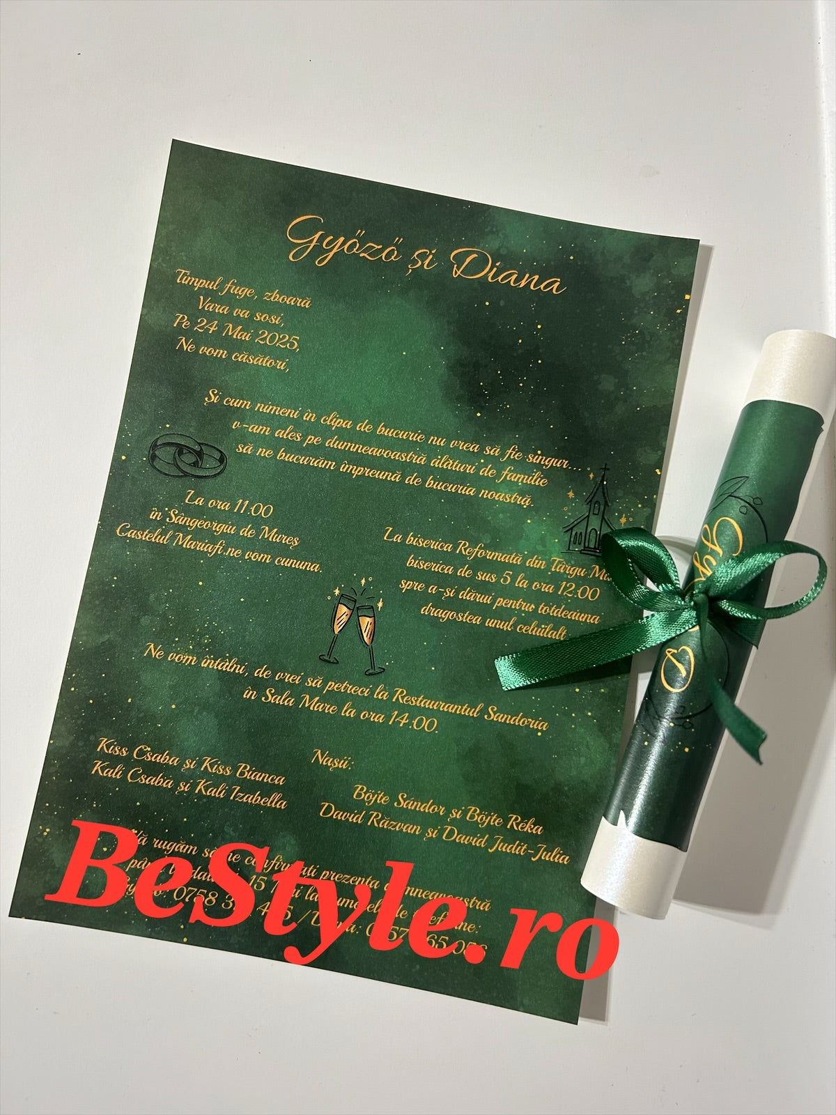 Invitatie nunta BSIN115