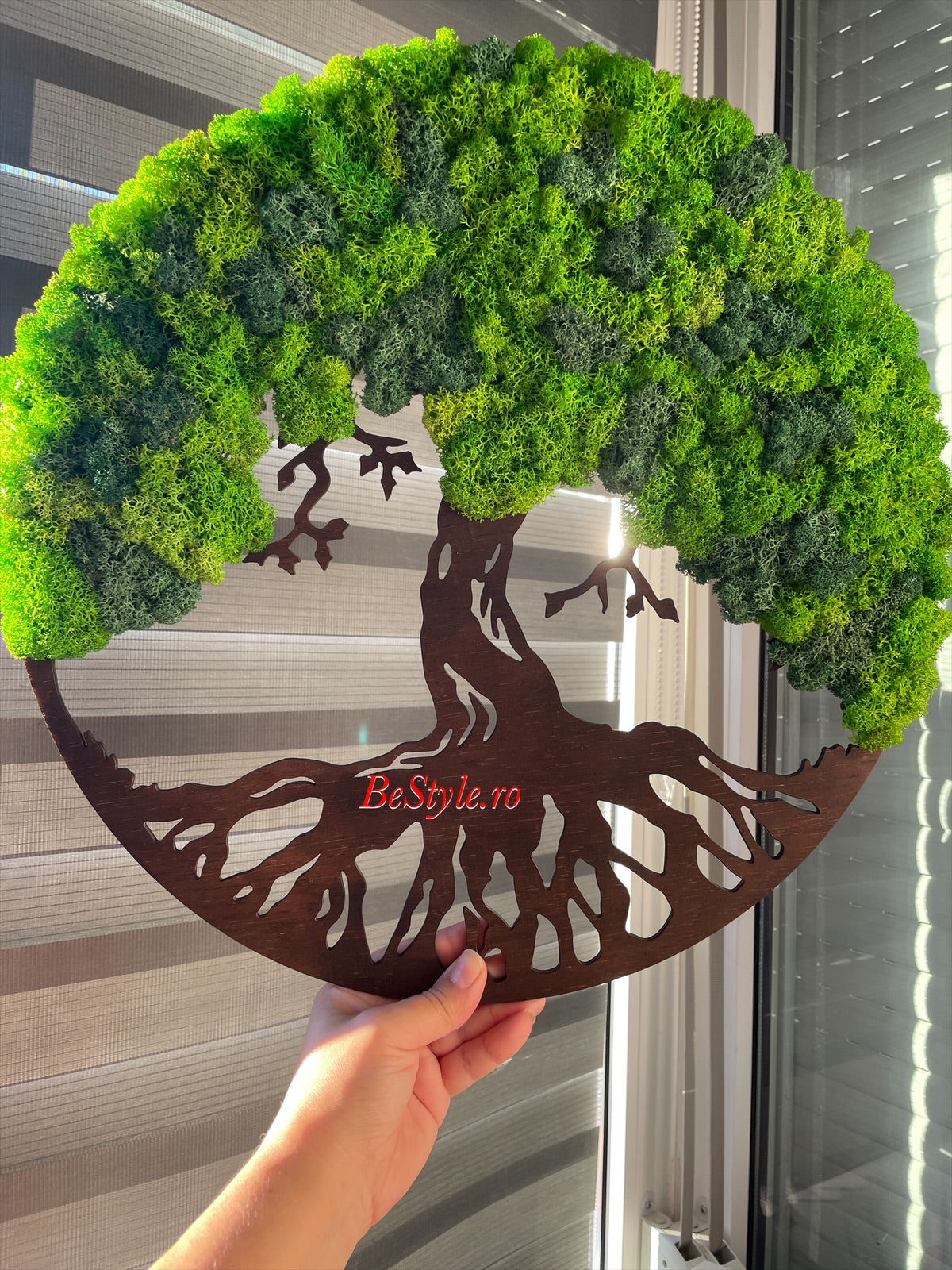 Copacul vietii cu licheni de 40 cm - bonsai