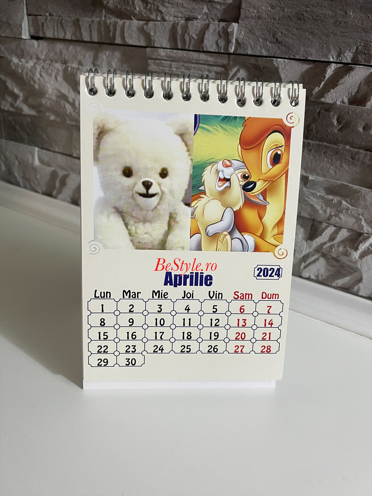 Calendar personalizat de birou 2025 CAL P20