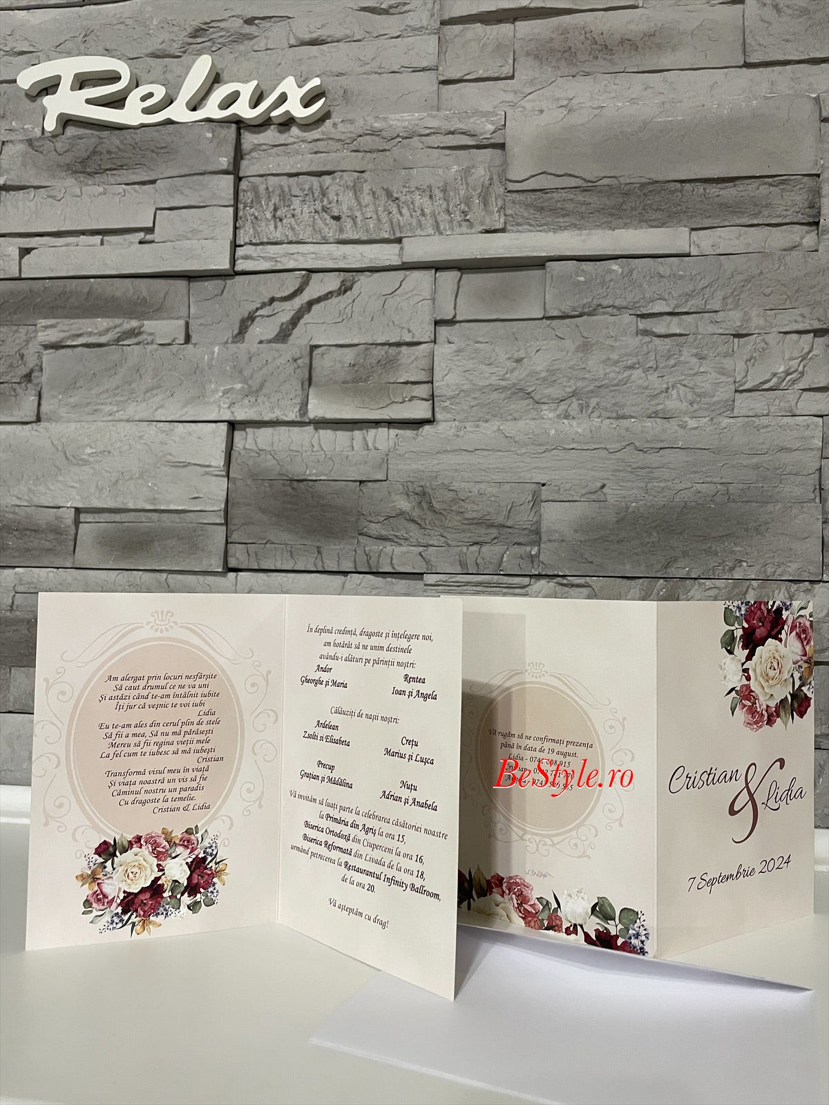 Invitatie nunta BSIN033