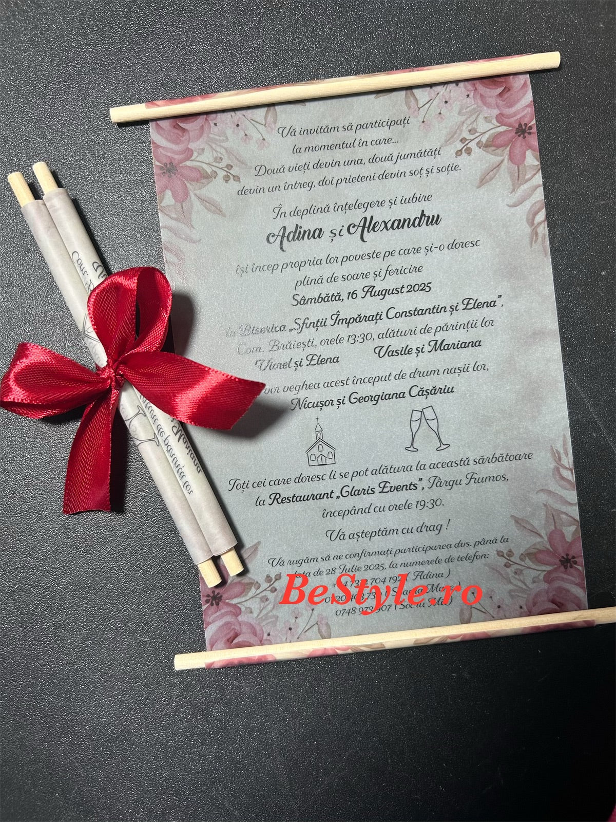 Invitatie nunta BSIN125
