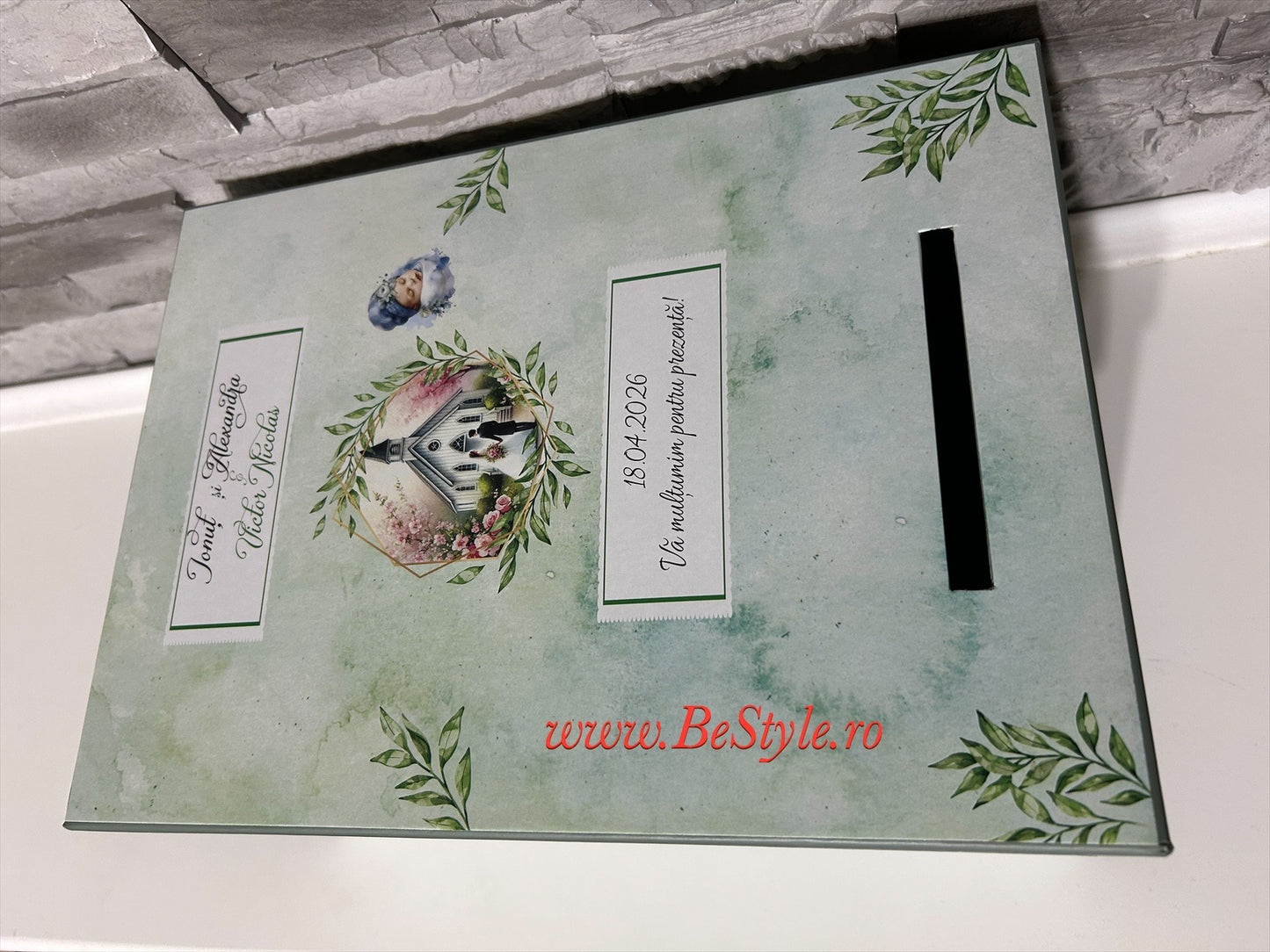 Cutie plicuri bani nunta si botez - 2 in 1