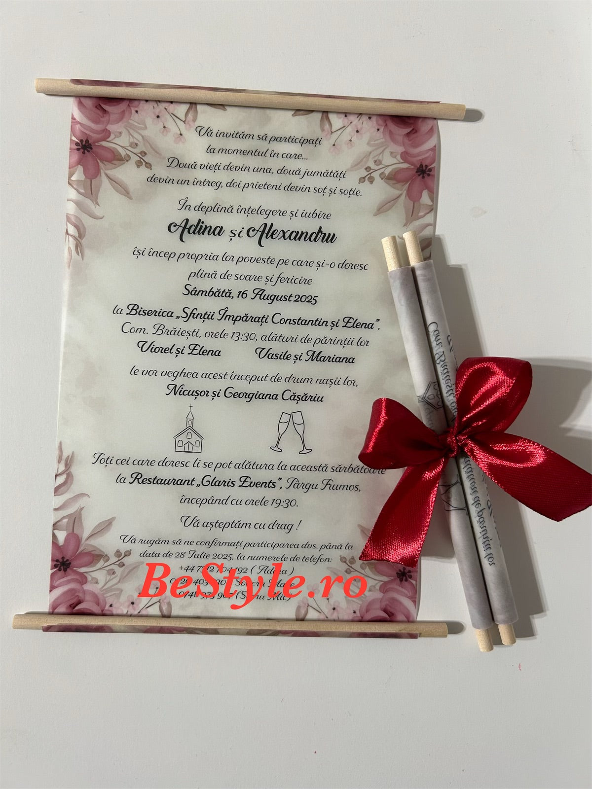 Invitatie nunta BSIN125