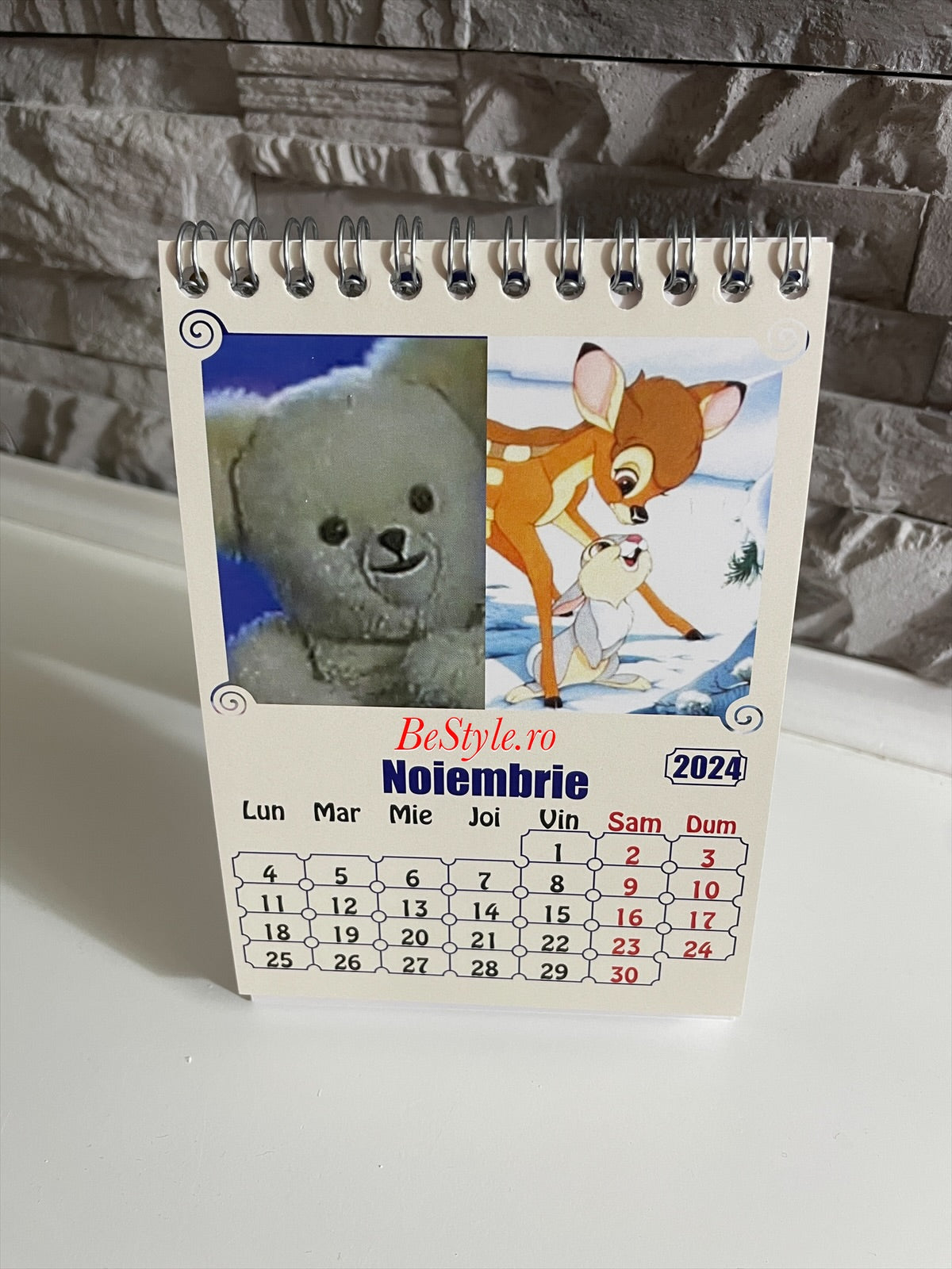 Calendar personalizat de birou 2027 CAL P20