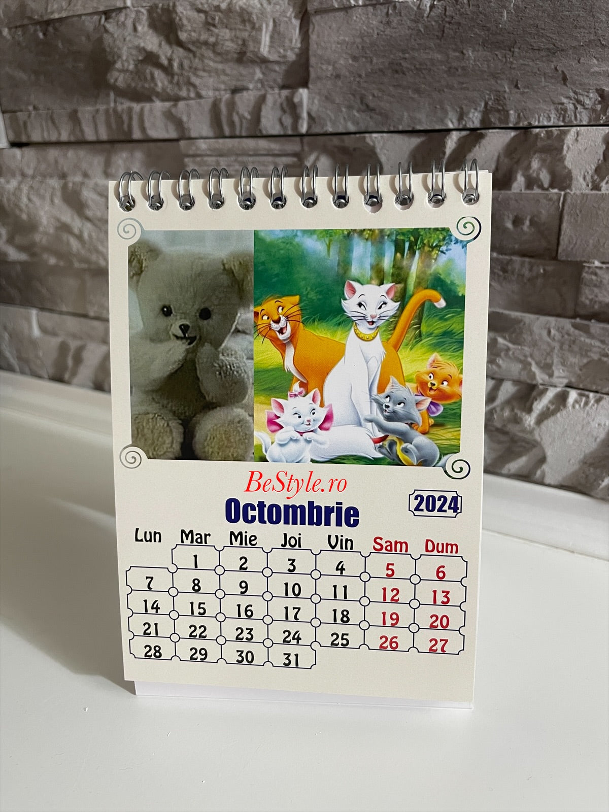 Calendar personalizat de birou 2025 CAL P20
