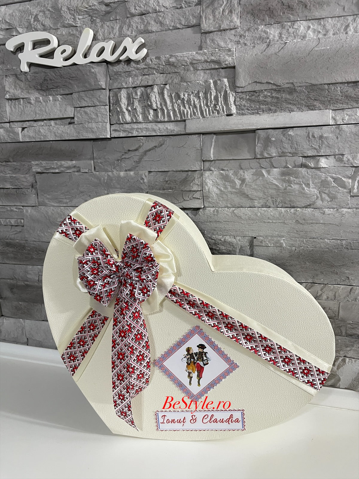 Cutie plicuri bani nunta inima - Traditional