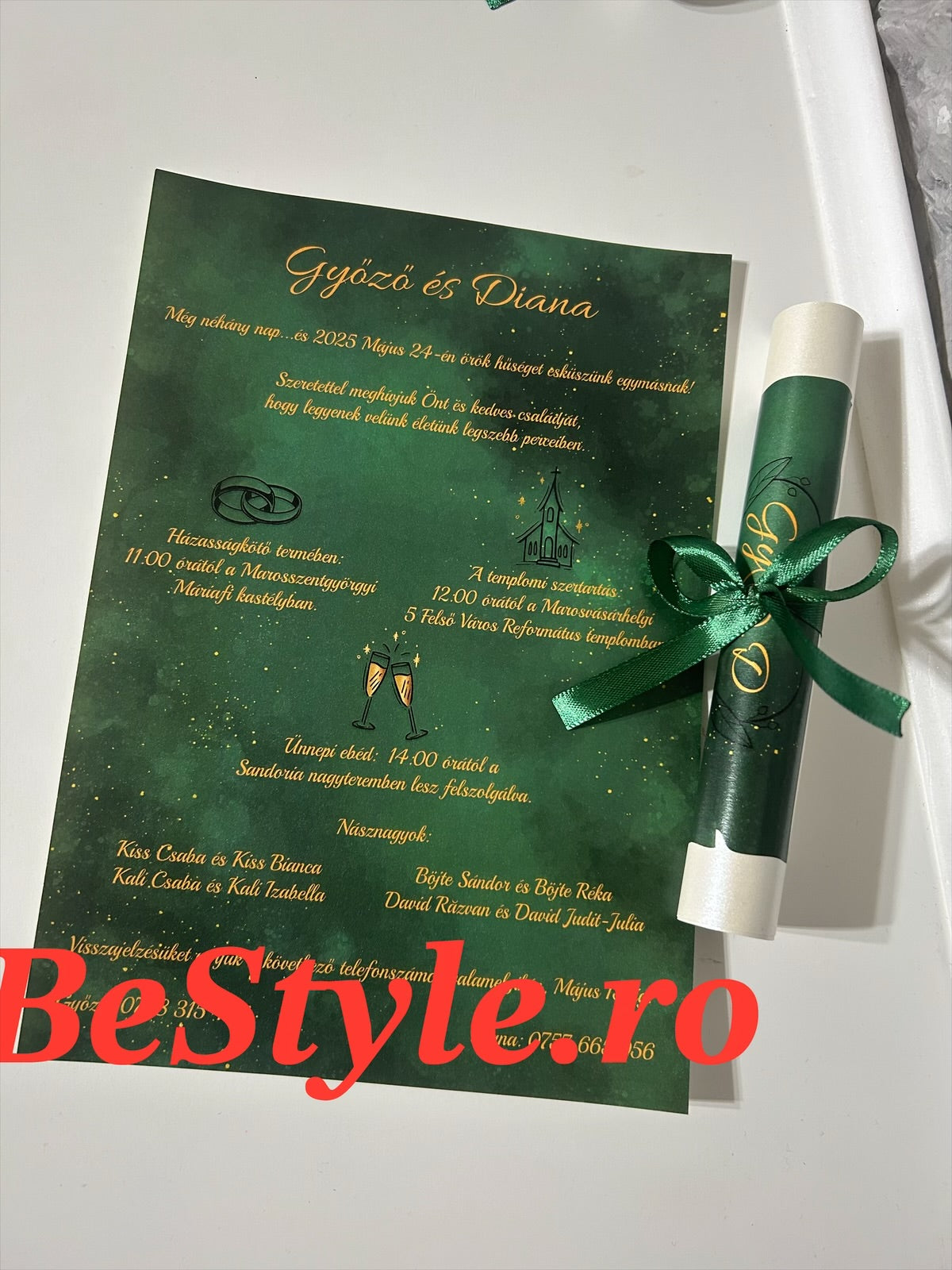 Invitatie nunta BSIN115