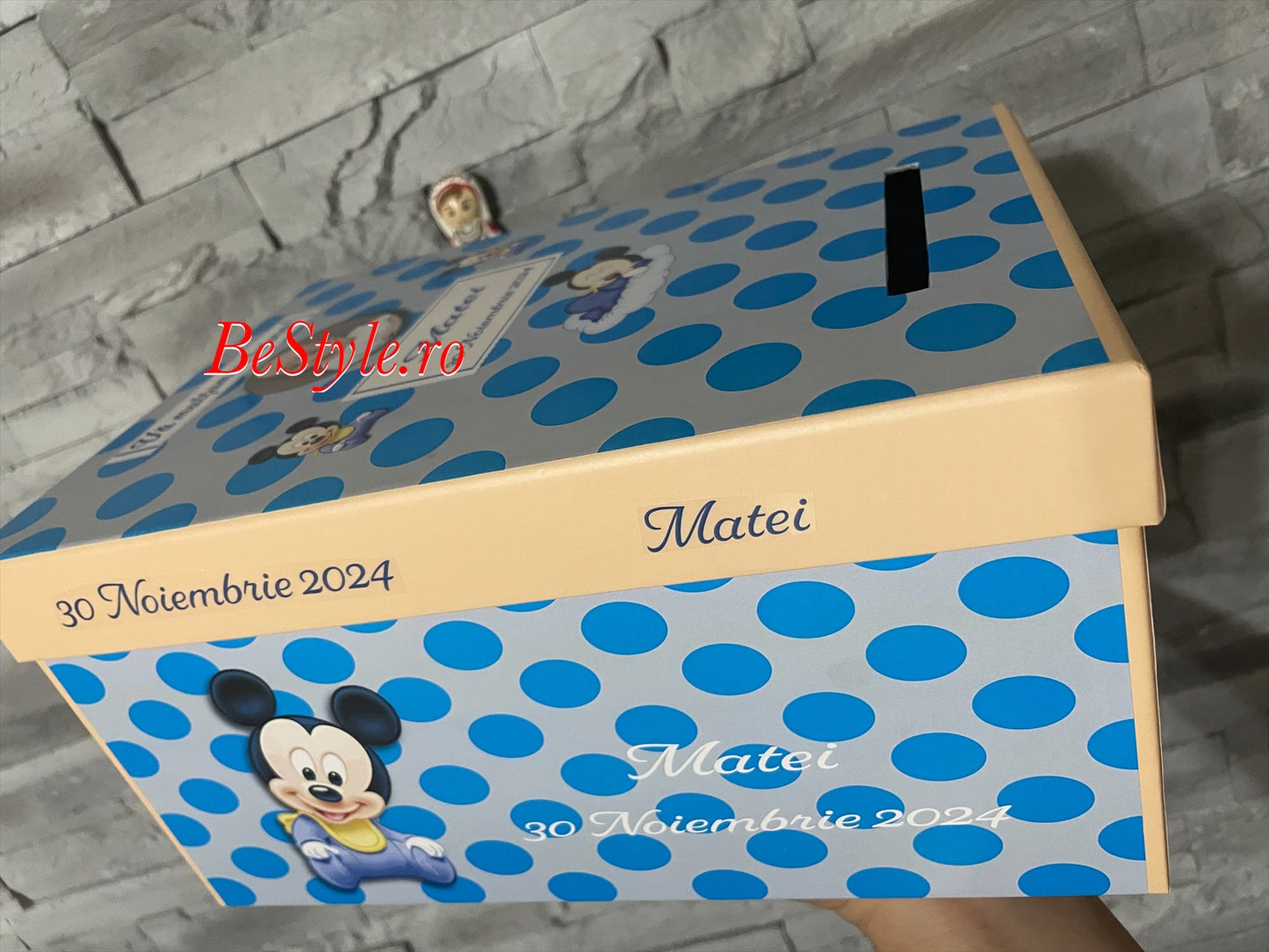 Cutie plicuri de bani botez Mickey Mouse 02