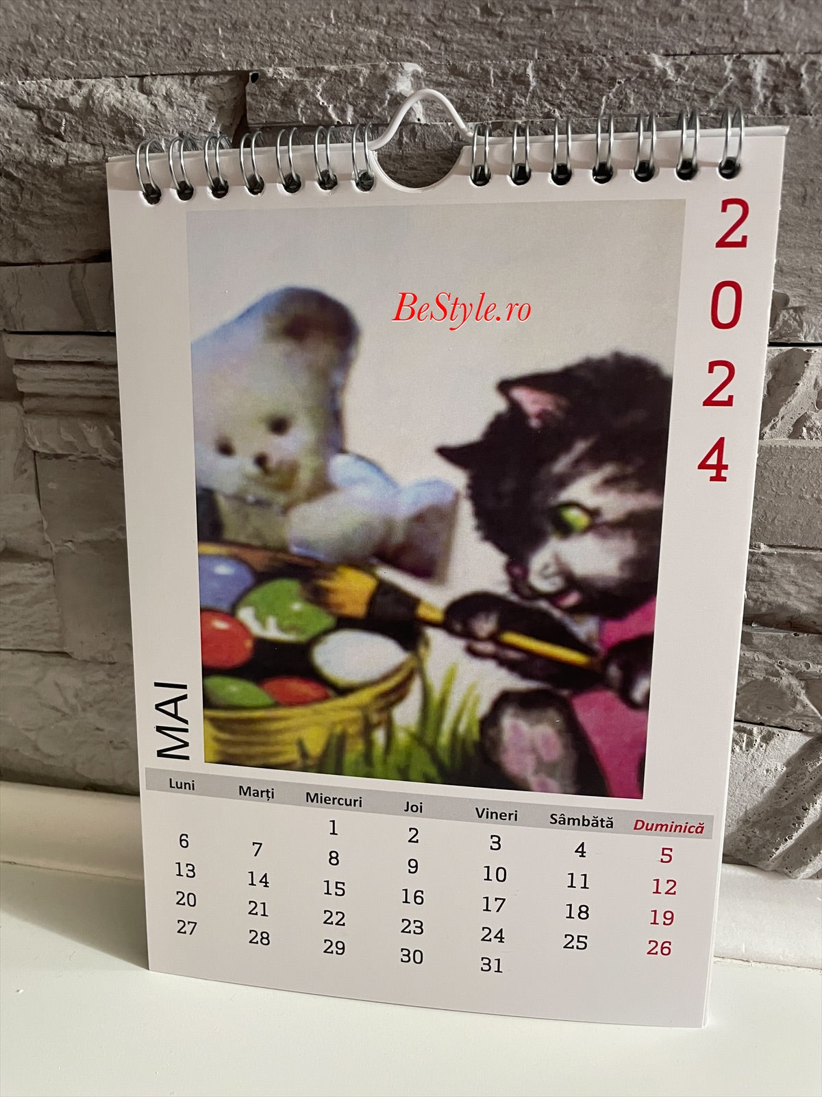 Calendar personalizat de perete 2025 CAL P62