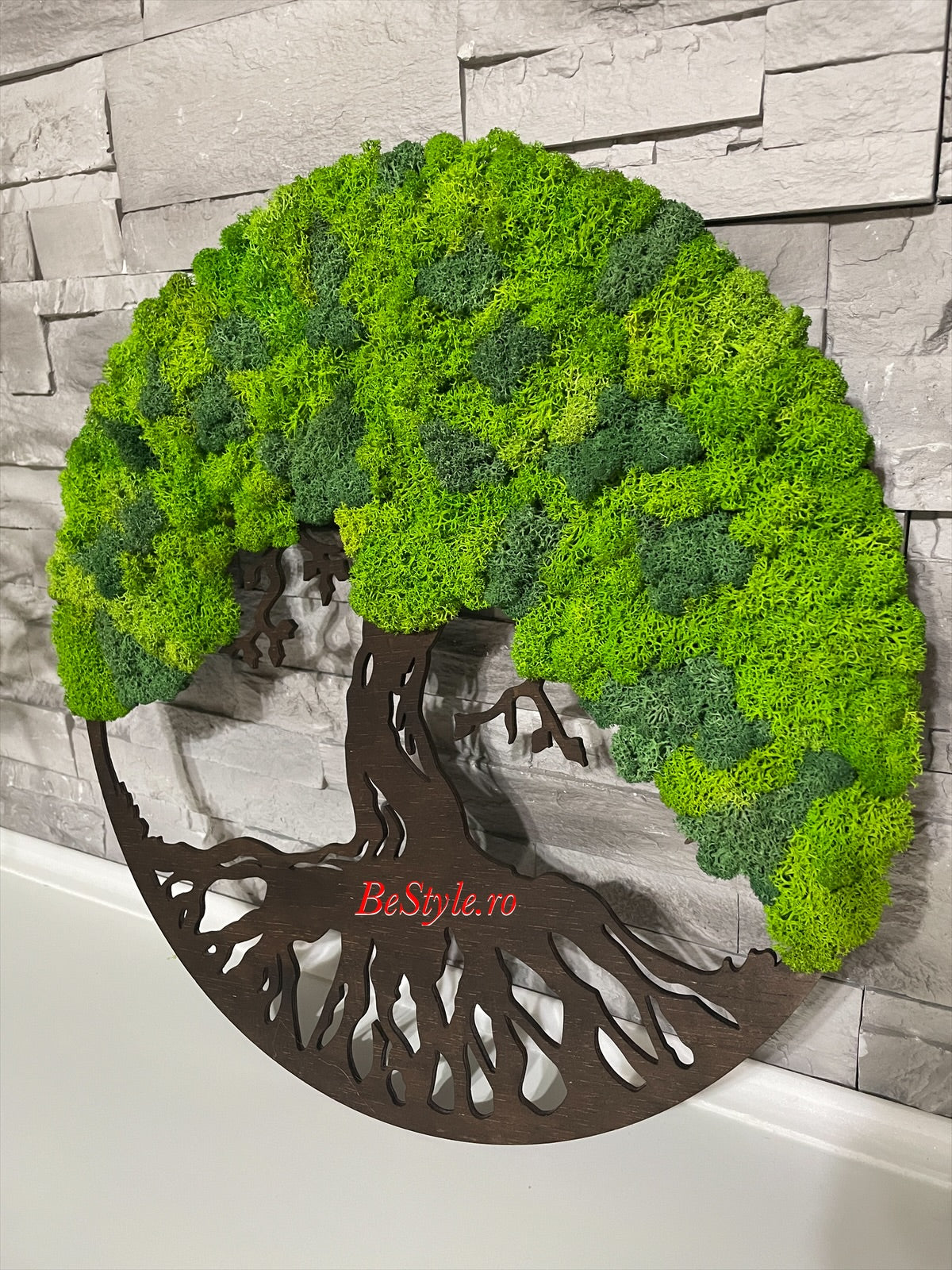 Copacul vietii cu licheni de 40 cm - bonsai