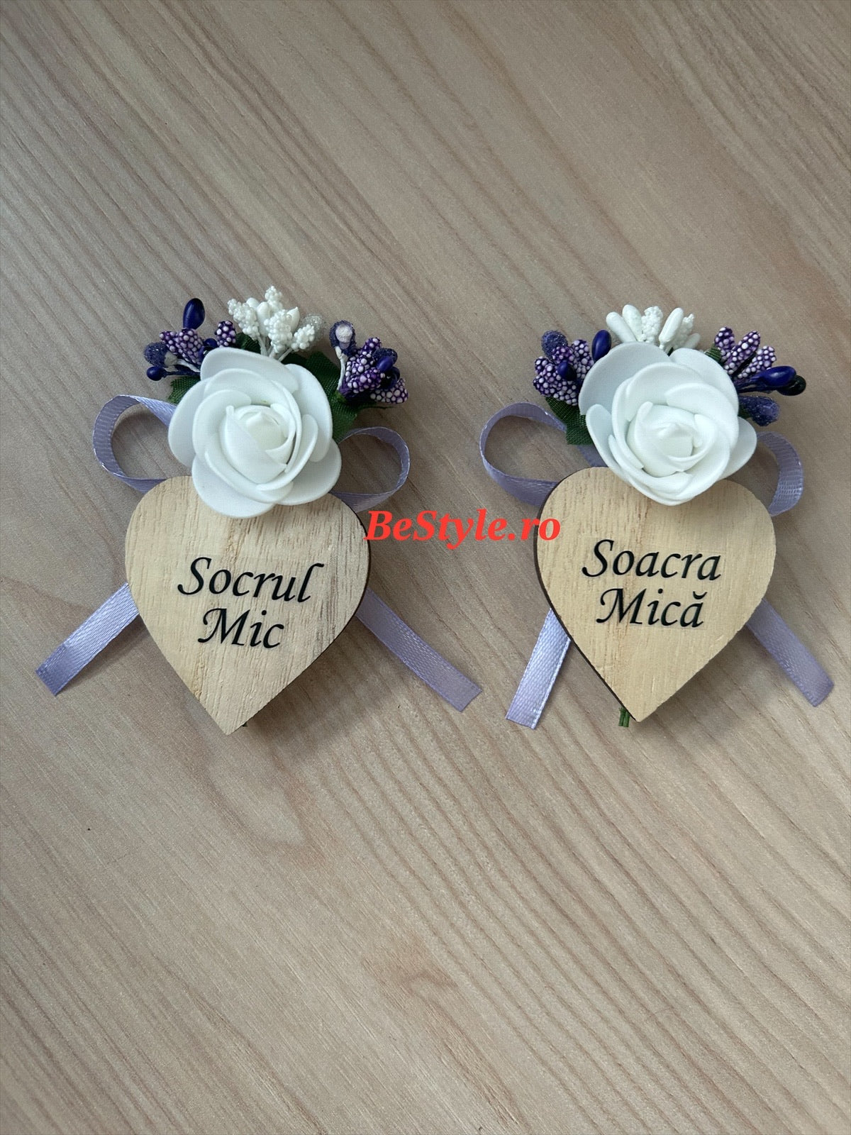 Floare de pus în piept personalizata pentru socri