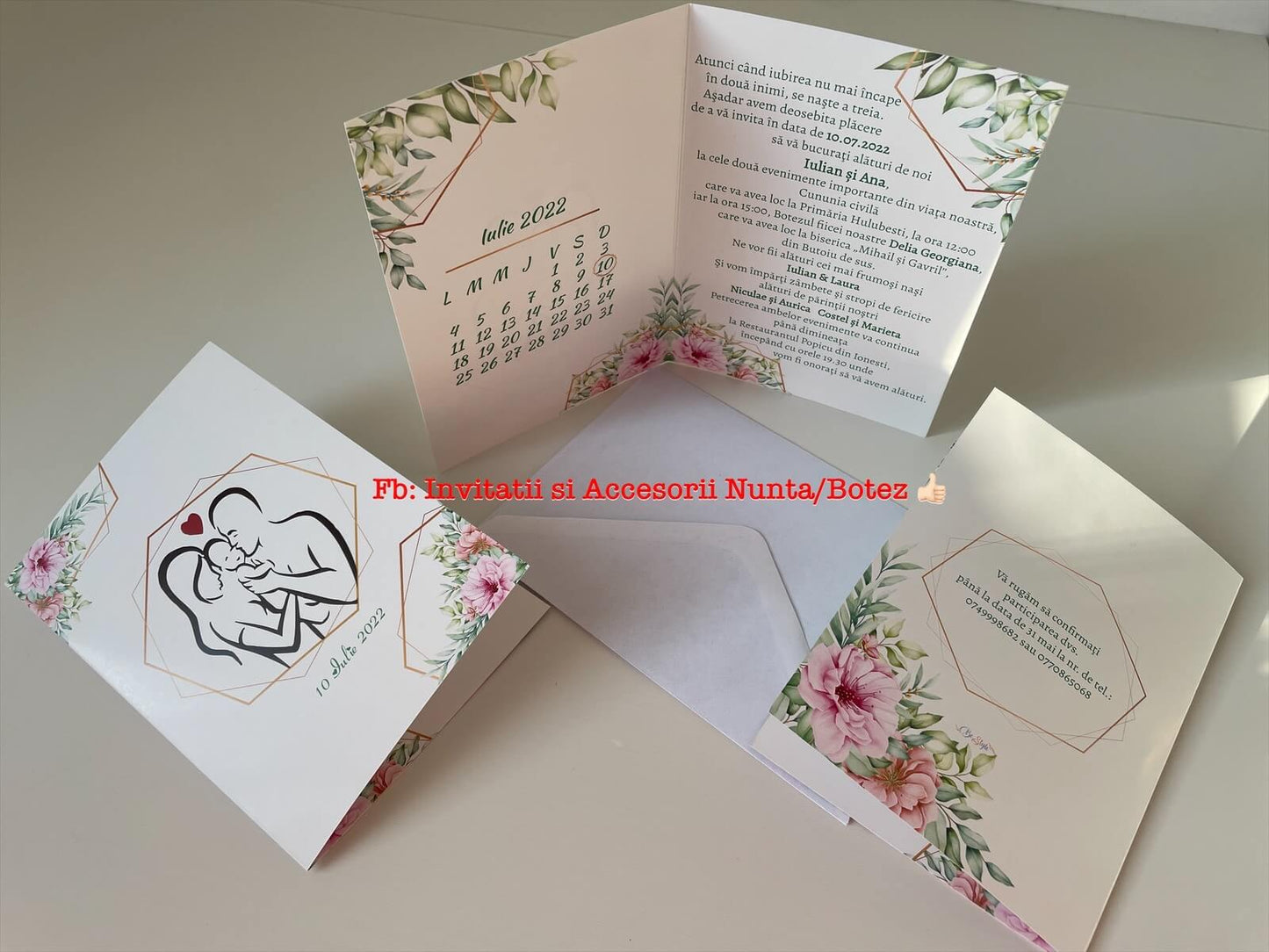 Invitatie 2 in 1 BSIN37