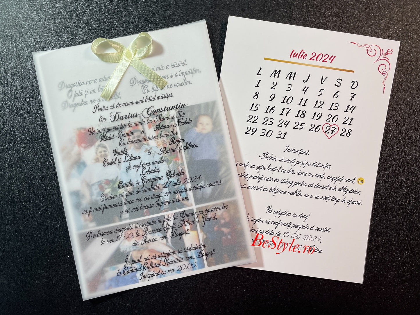 Invitatie nunta BSIN099