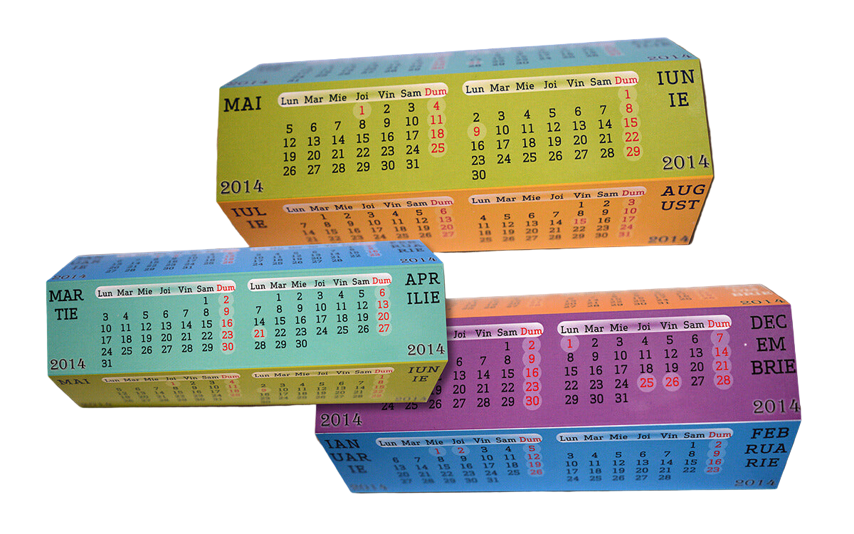 Calendar general de birou 2027 CAL G16 - Rotativ