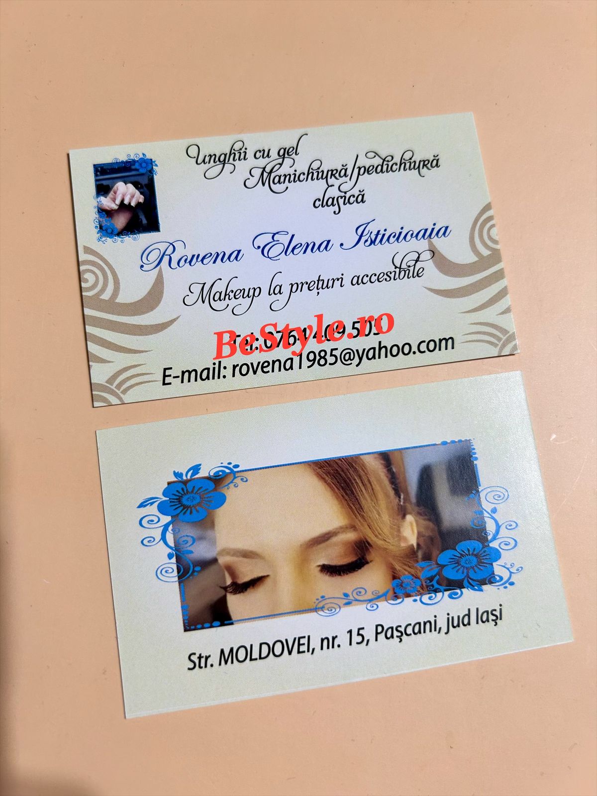 Carte de vizita make-up