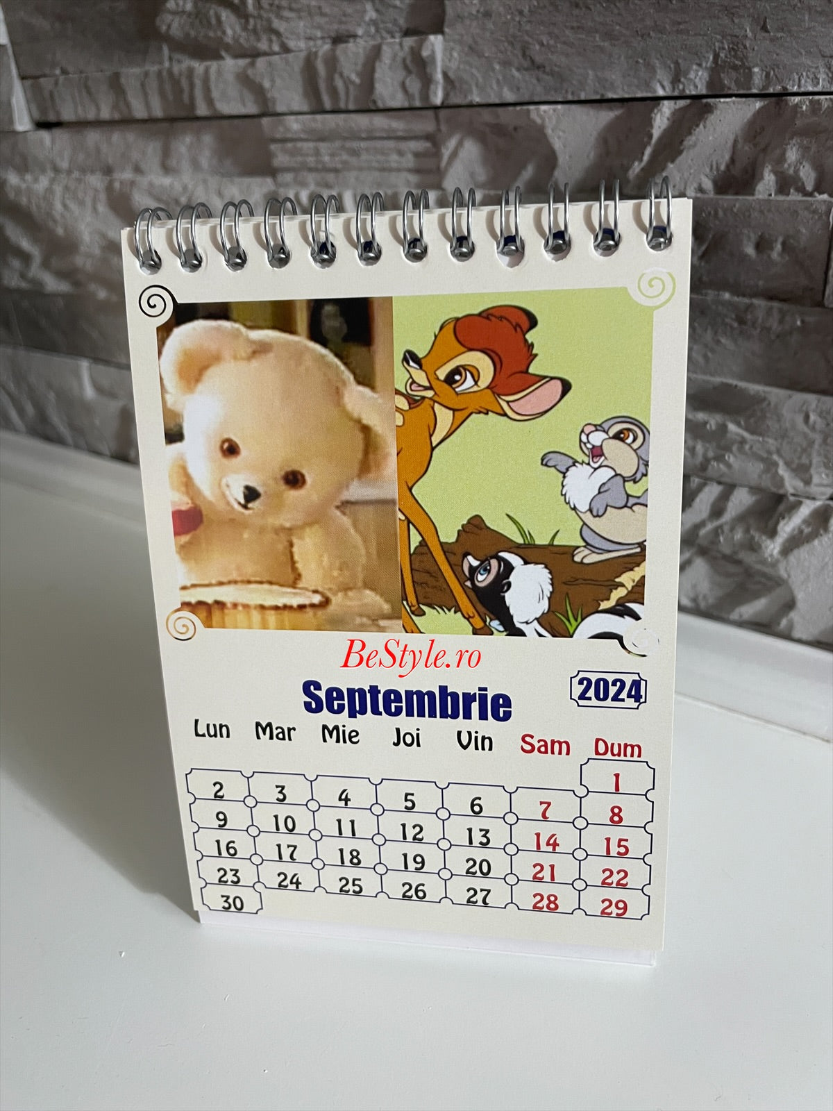 Calendar personalizat de birou 2025 CAL P20