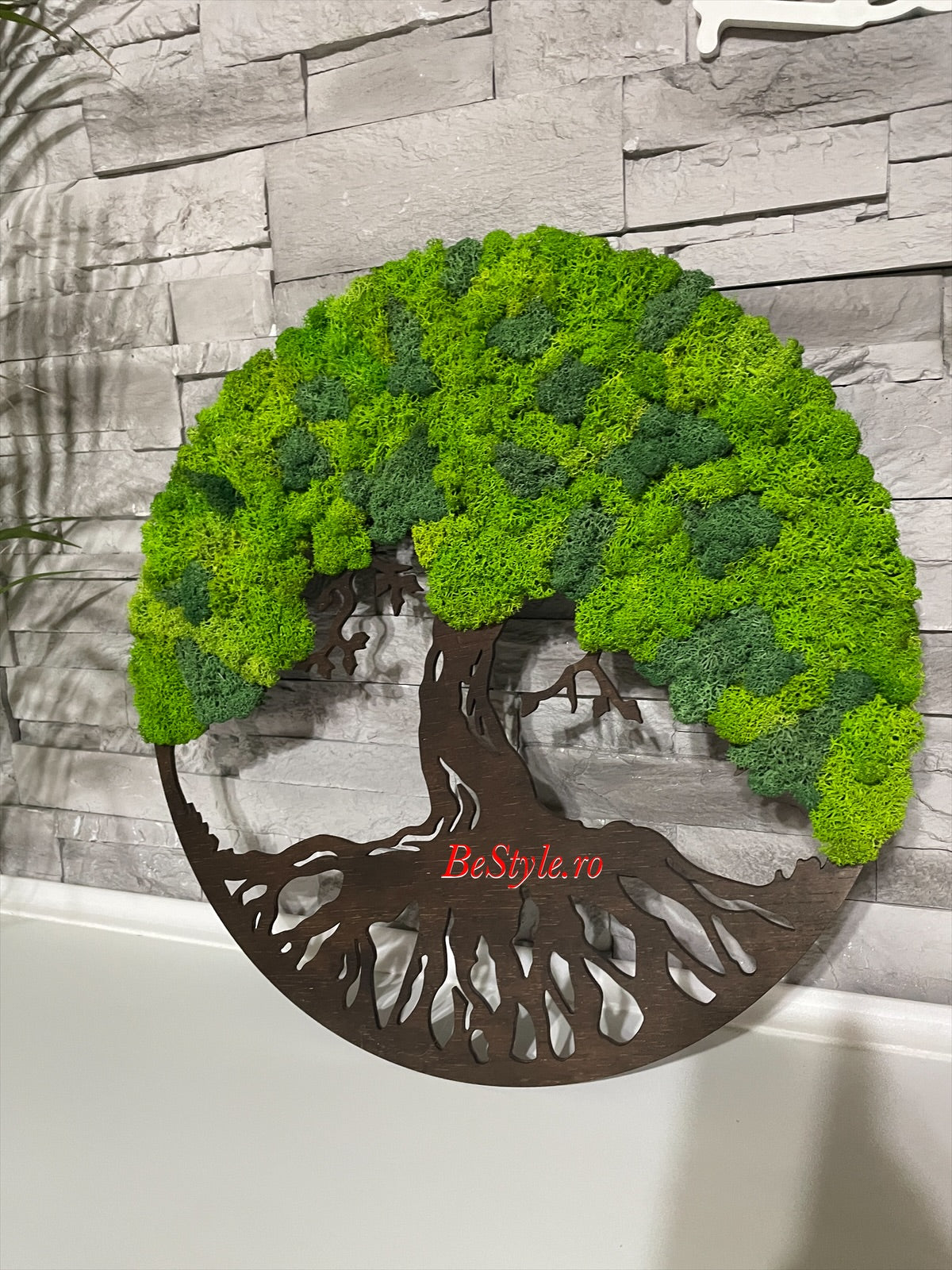Copacul vietii cu licheni de 40 cm - bonsai