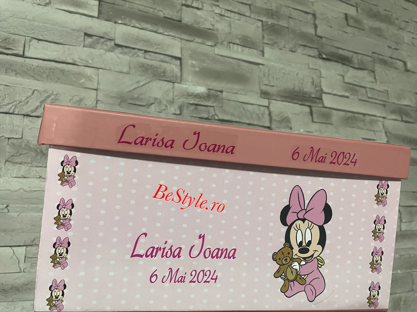Cutie plicuri de bani botez Minnie Mouse 02