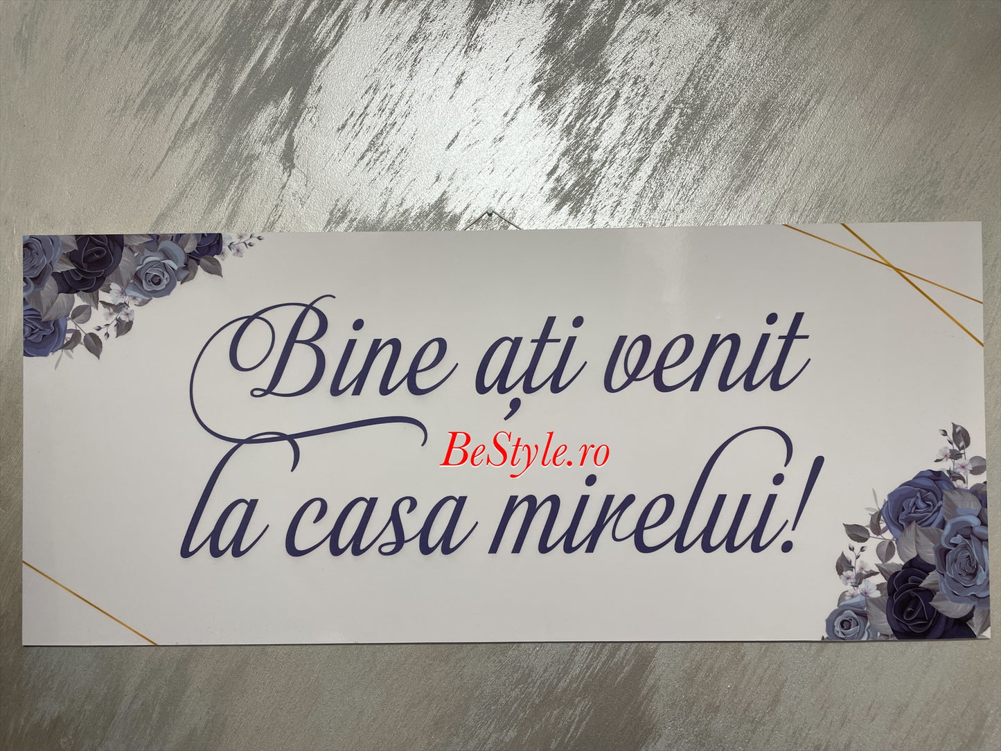 Pancarta Bine ati venit la casa mirelui 02
