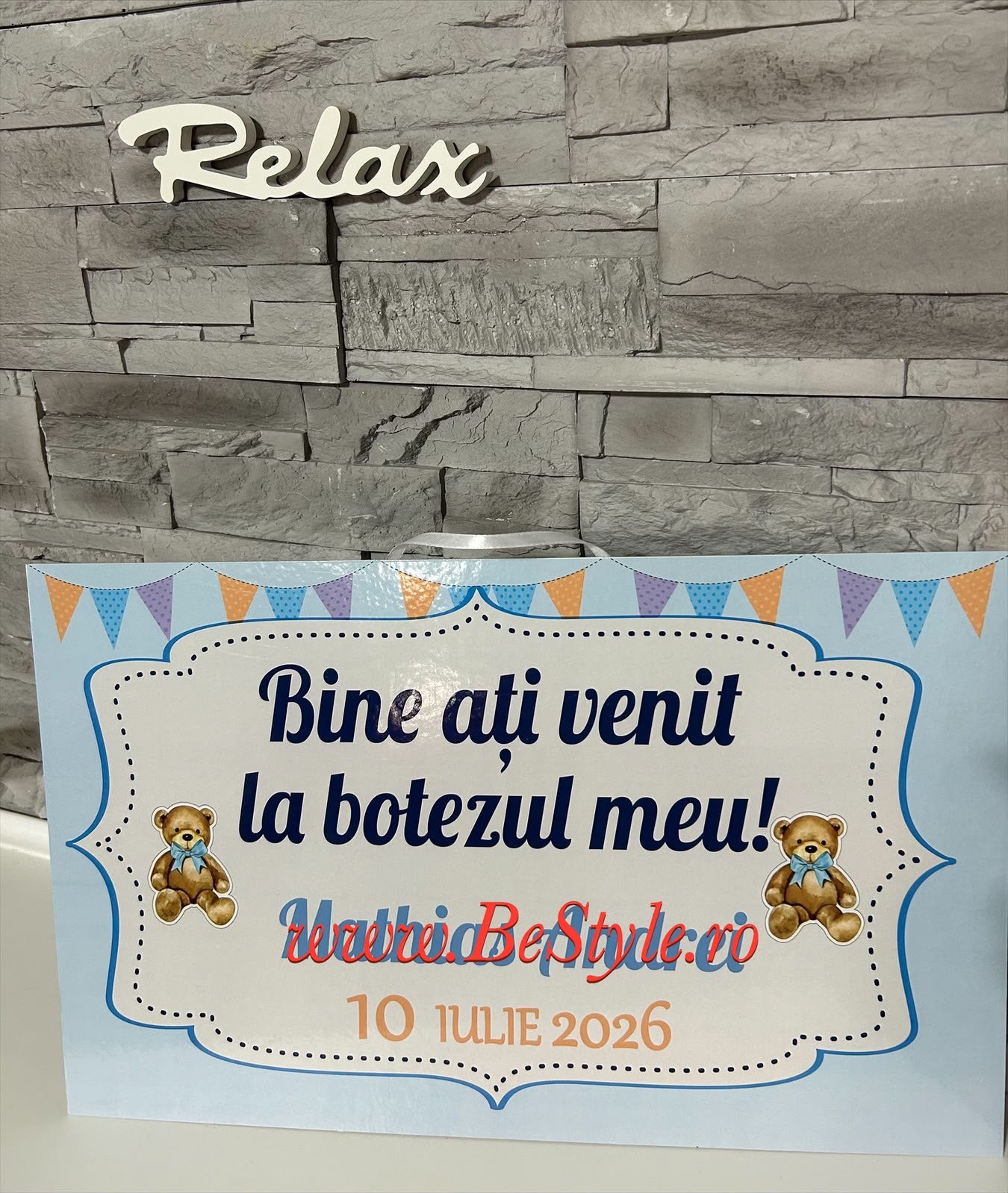Pancarta Botez