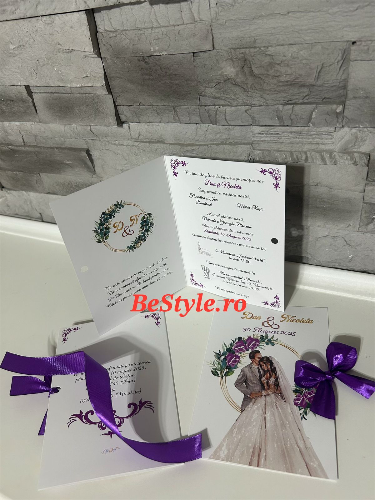 Invitatie nunta BSIN123