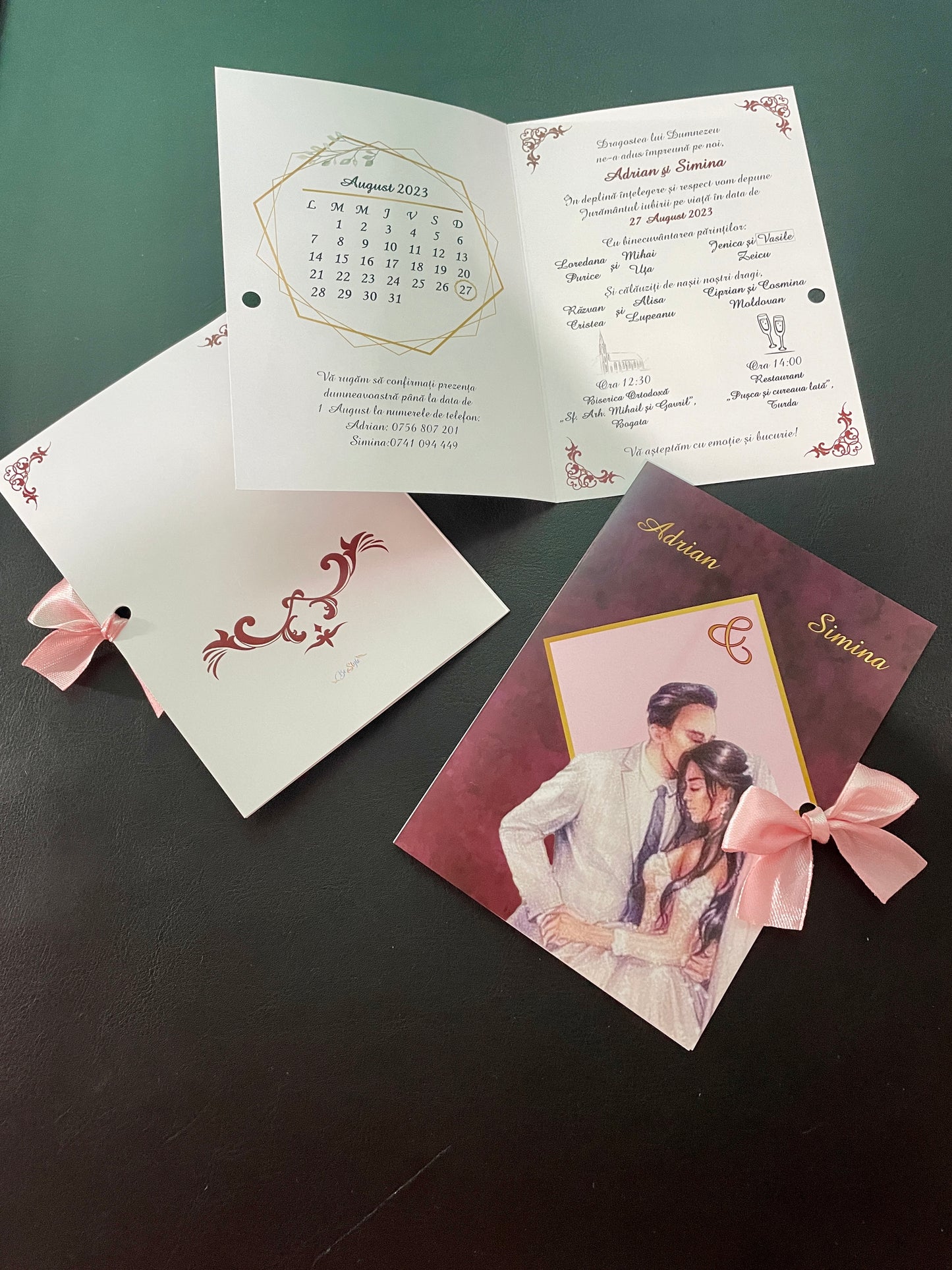 Invitatie nunta BSIN057