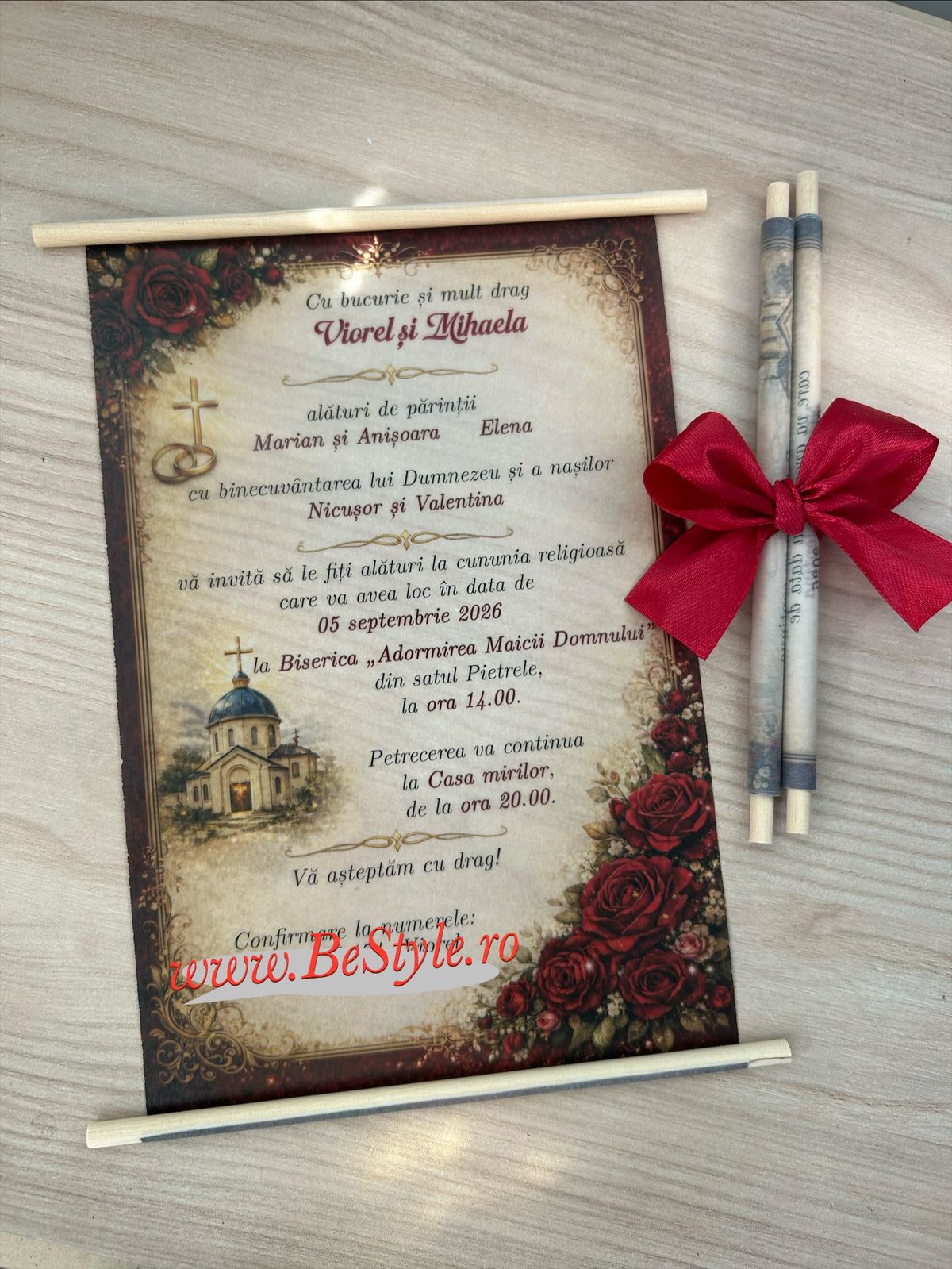 Invitatie nunta BSIN132