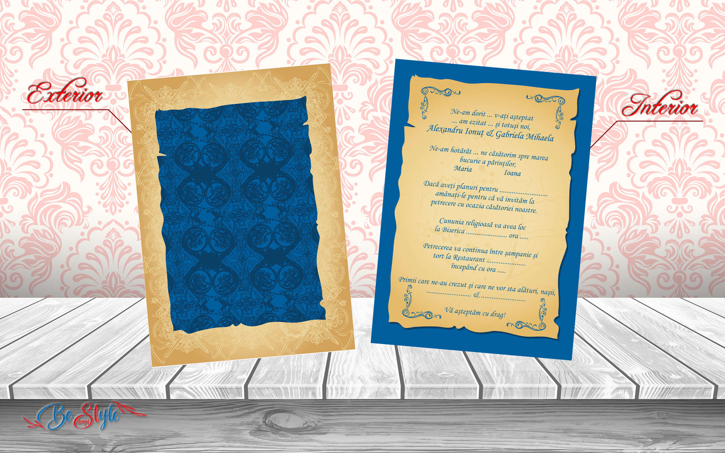 Invitatie nunta BSIN098
