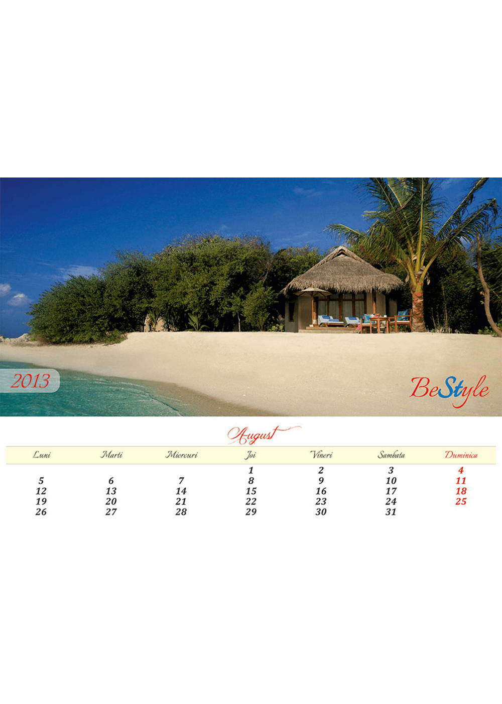 Calendar general de perete 2025 CAL G01 - Anotimpuri
