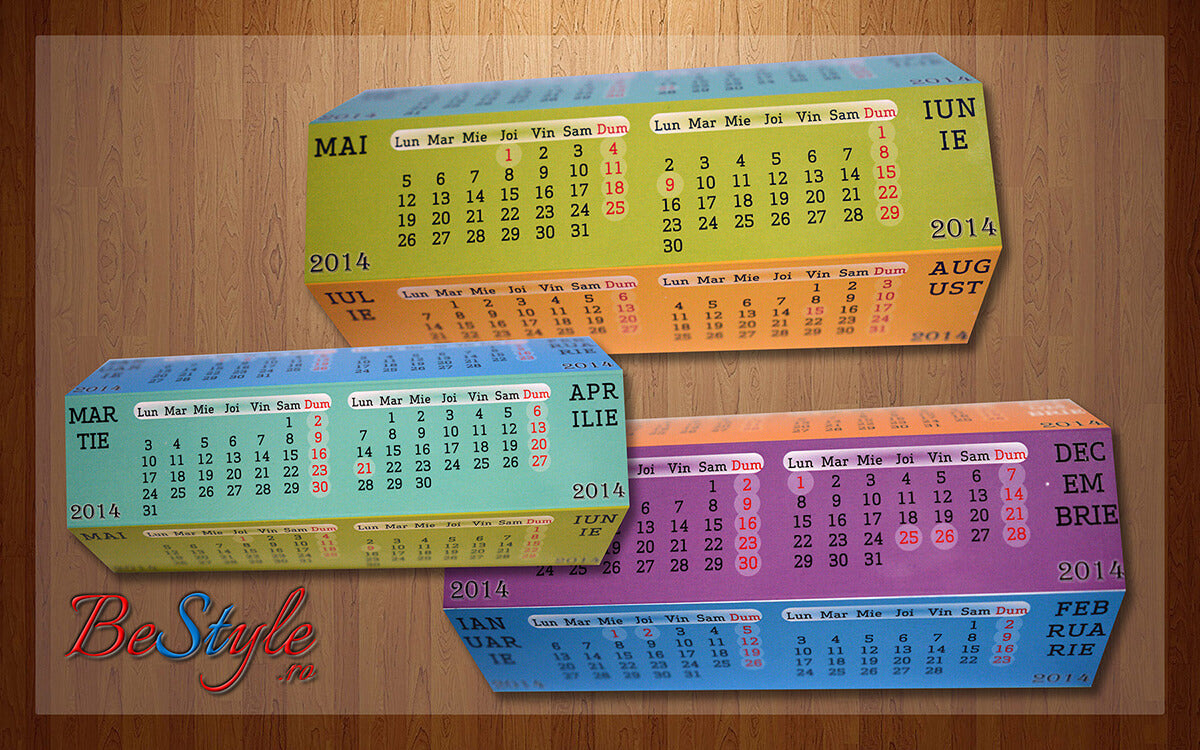 Calendar general de birou 2025 CAL G16 - Rotativ