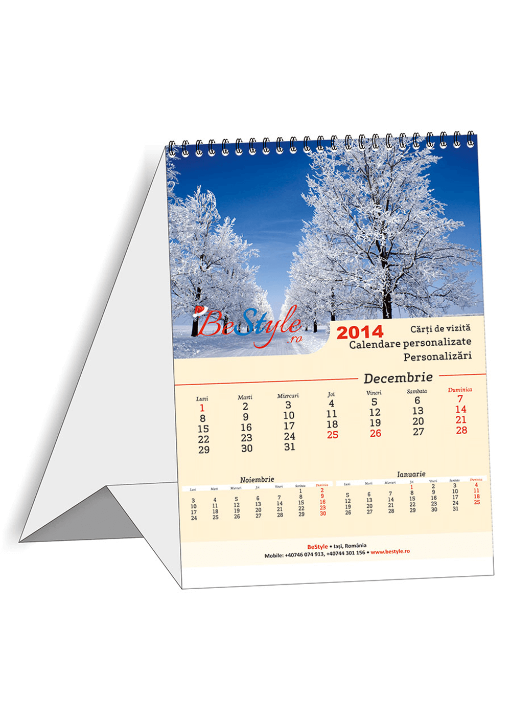 Calendar general de birou 2025 CAL G18 - Peisaje