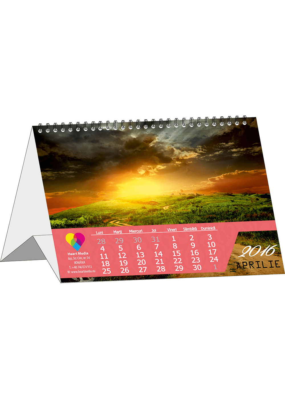 Calendar general de birou 2025 CAL G20 - Peisaje