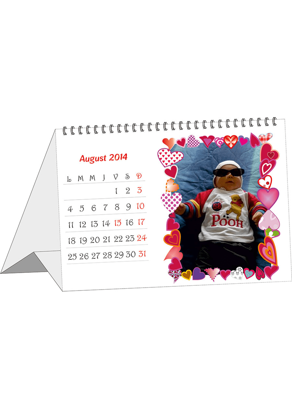 Calendar personalizat de birou 2026 CAL P14