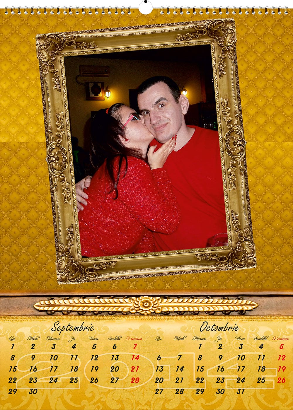 Calendar personalizat de perete 2025 CAL P27