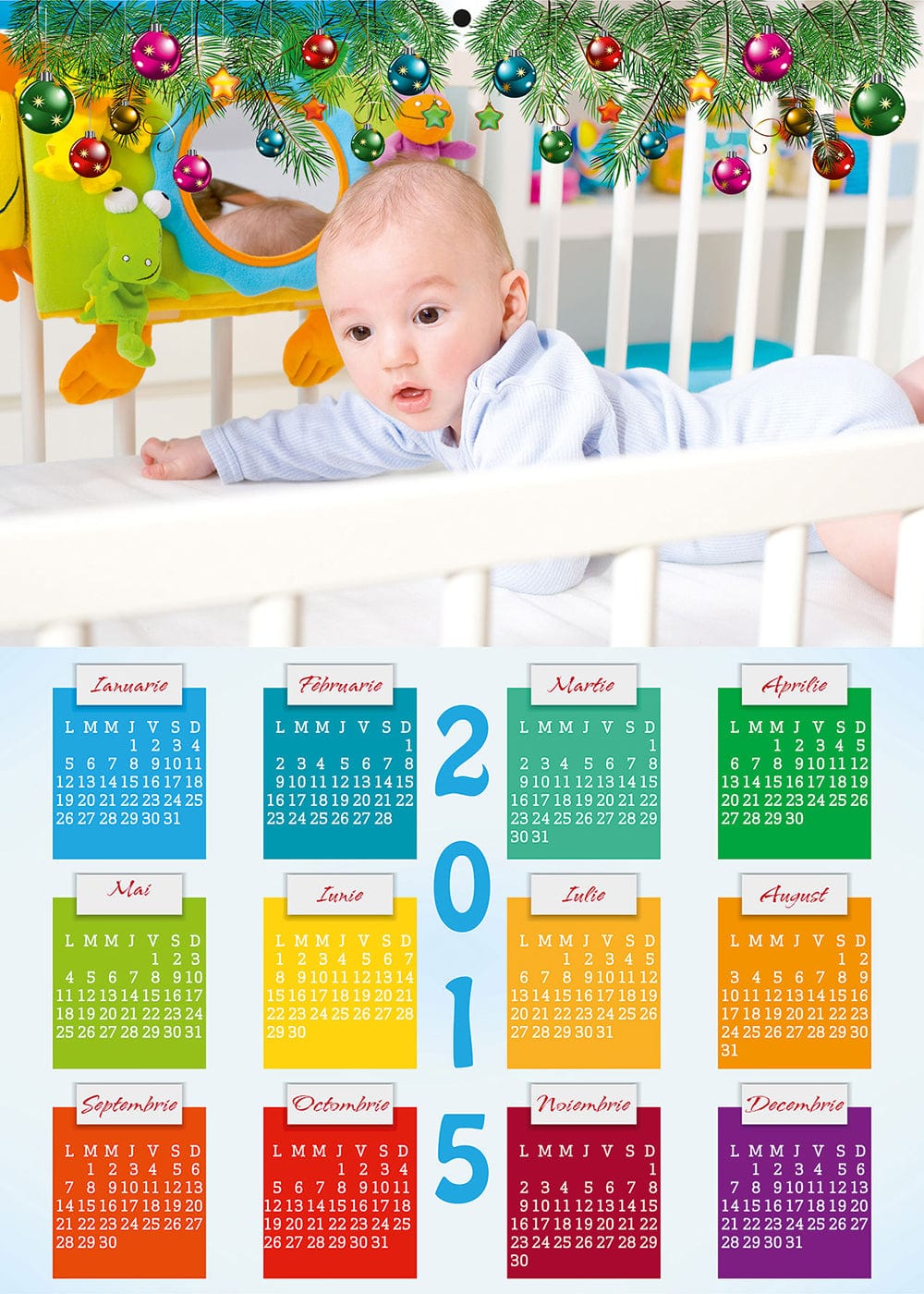 Calendar personalizat de perete 2025 CAL P33
