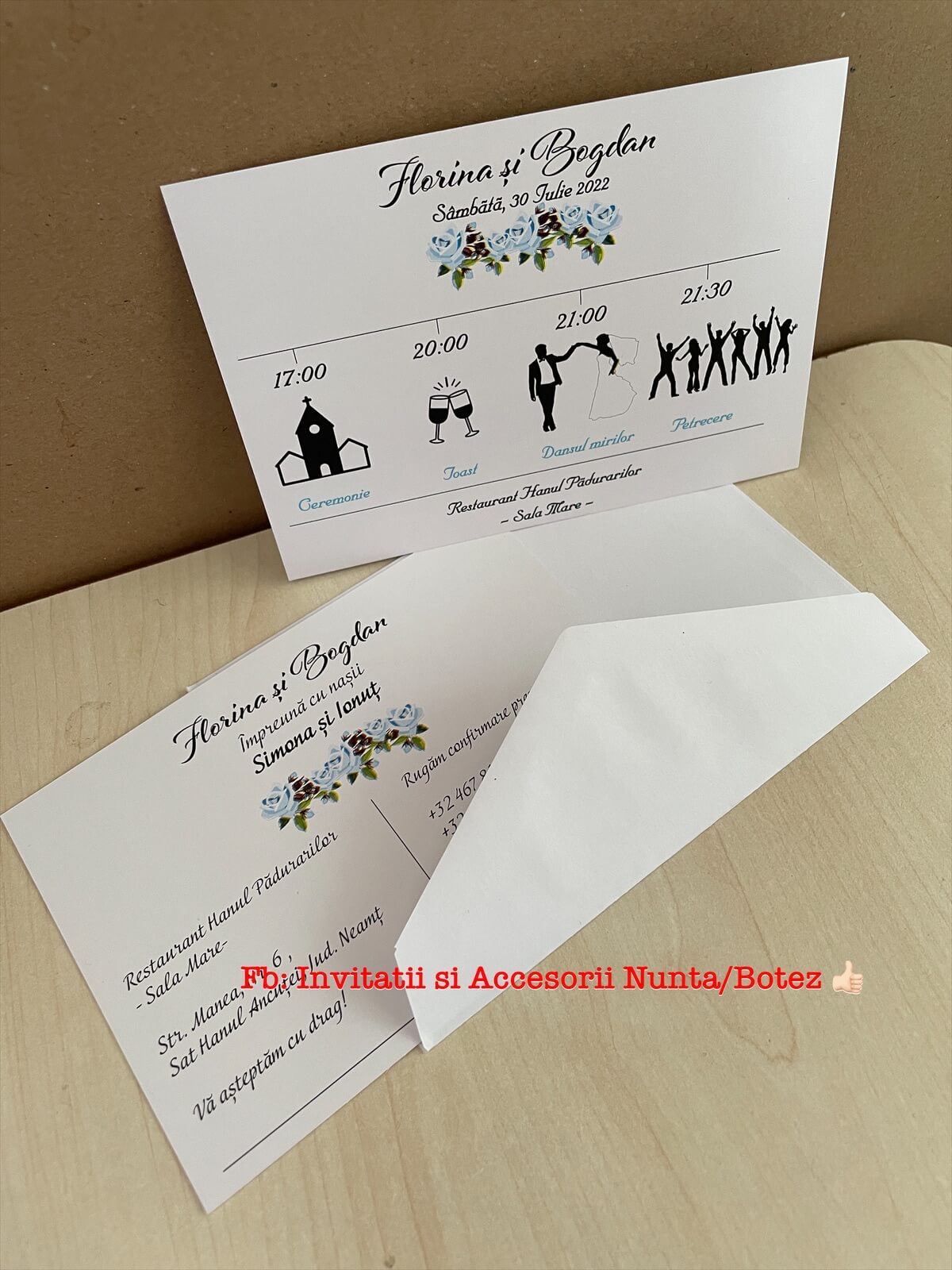 Invitatie nunta BSIN89